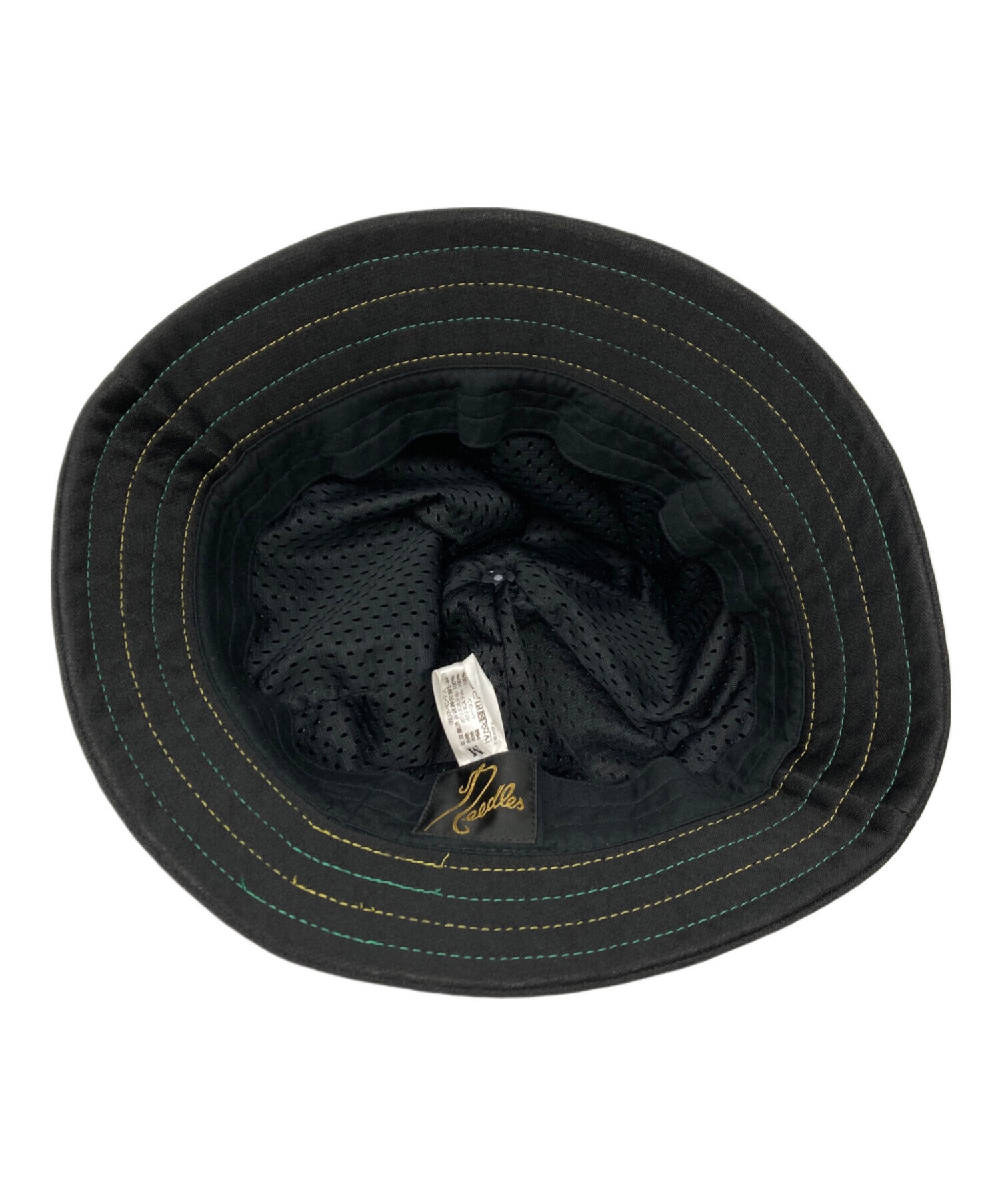 中古・古着通販】Needles (ニードルズ) BERMUDA HAT ブラック×グリーン