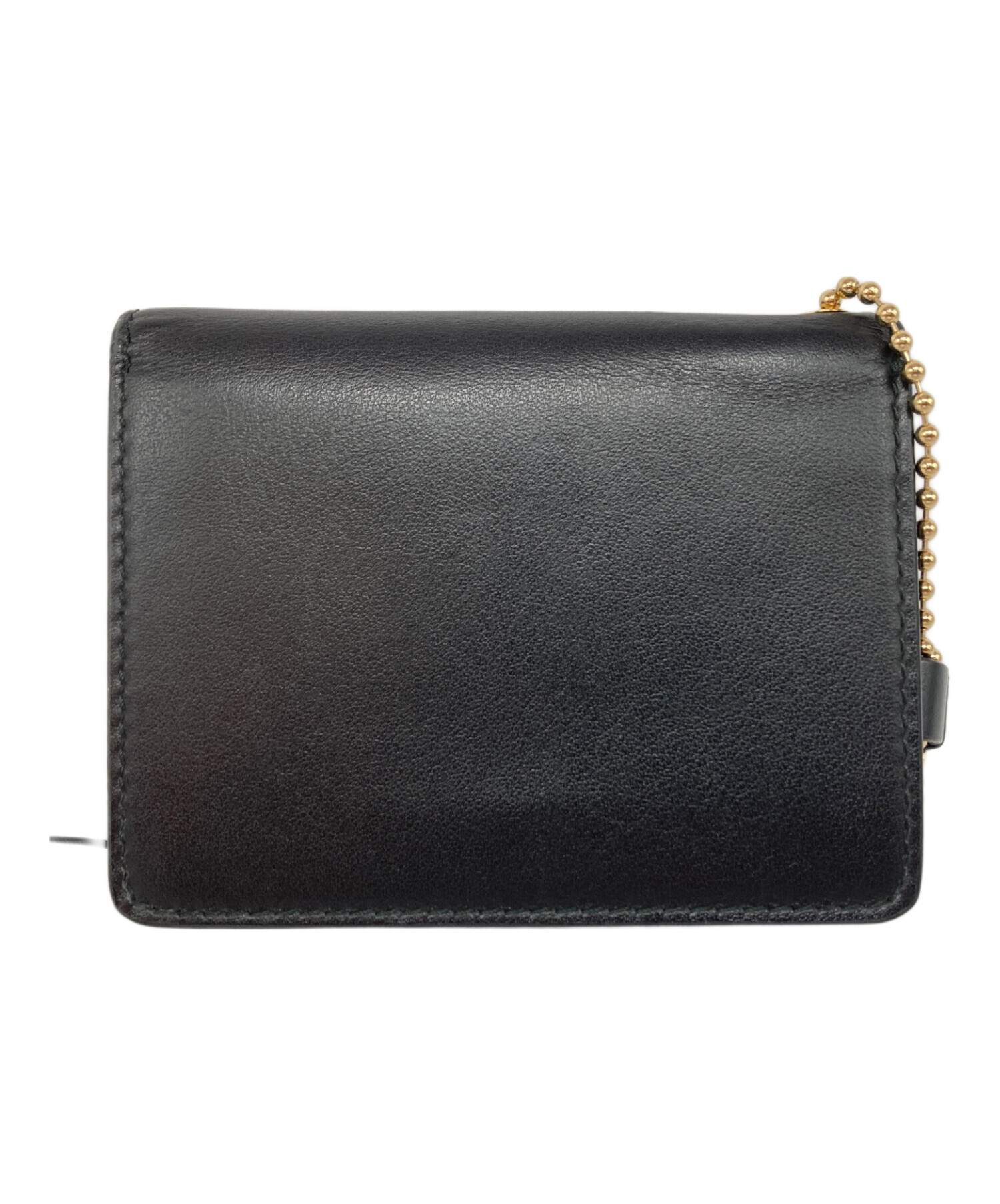 中古・古着通販】BALLY (バリー) JINA レザーカードケース ブラック