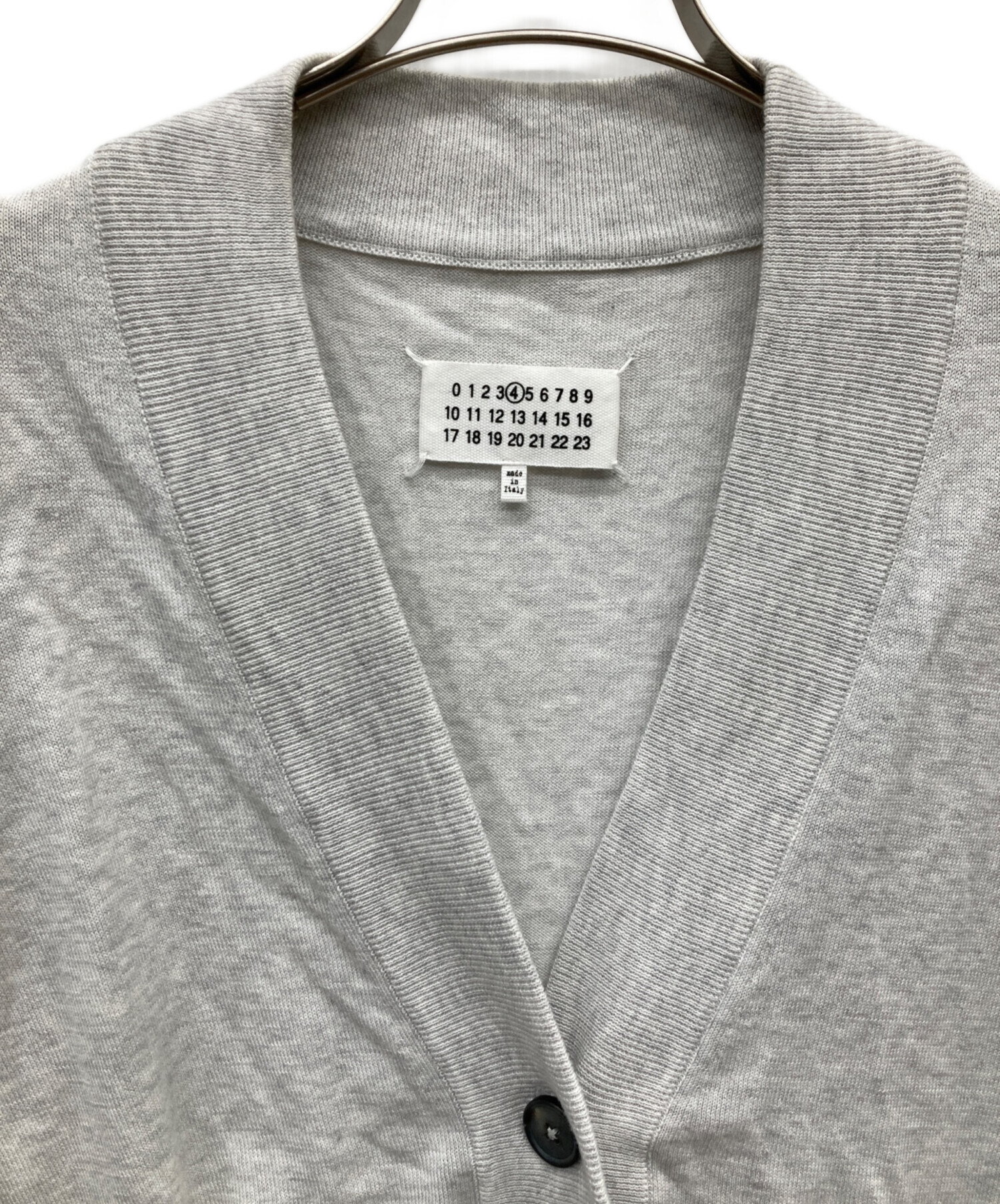 Maison Margiela メゾンマルジェラ カーディガン S グレー 【古着】【中古】 Maison Margiela メゾンマルジェラ カーディガン S グレー 【古着