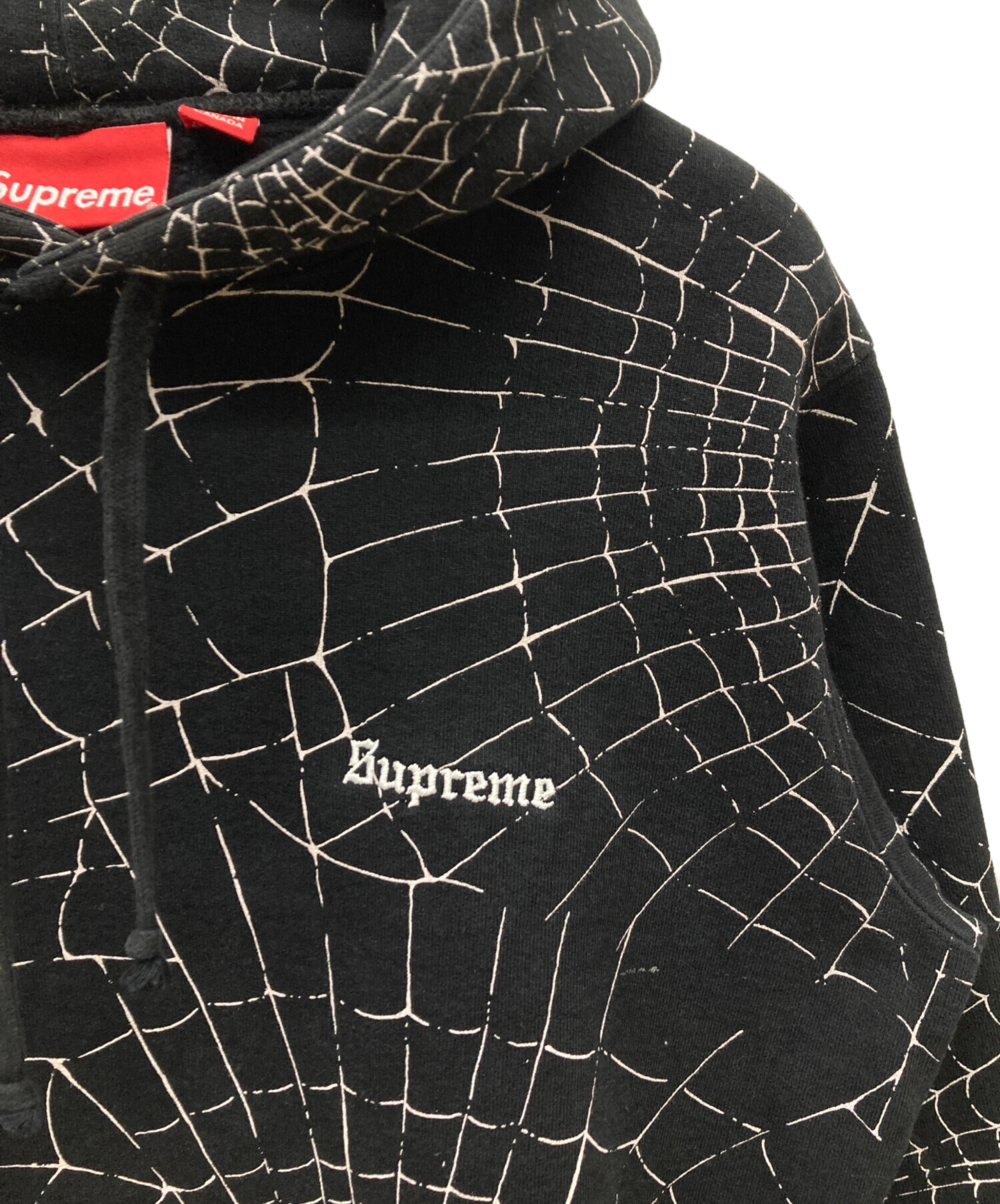 中古・古着通販】SUPREME (シュプリーム) 16AW Spider Web Hooded