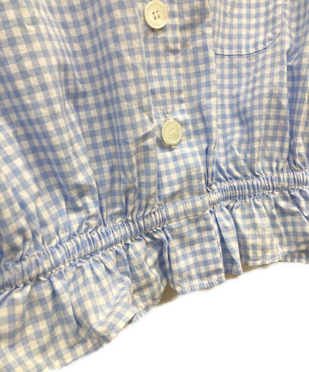 中古・古着通販】MIU MIU (ミュウミュウ) フリルカラーギンガム