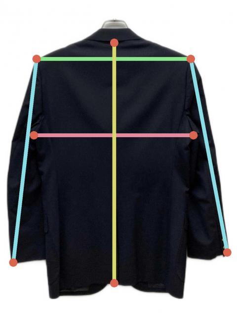 中古・古着通販】BROOKS BROTHERS (ブルックスブラザーズ) シングル段