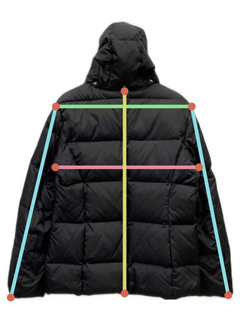 極美品　バーバリーロンドン　中綿ジャケット　38 レディース　フード収納　黒 中古・古着通販】BURBERRY LONDON (バーバリーロンドン) フーデッド