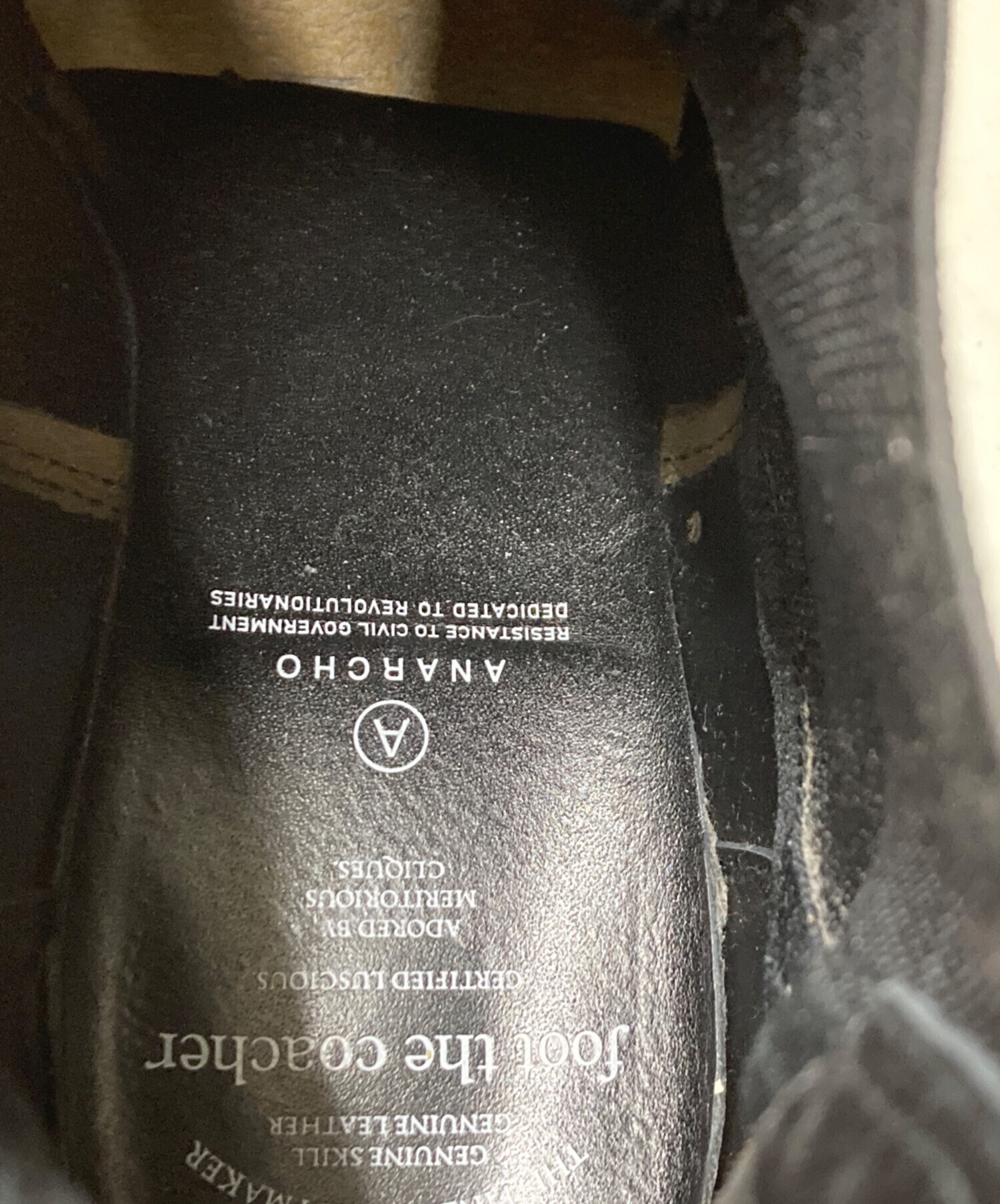 中古・古着通販】foot the coacher (フットザコーチャー) ANARCHO