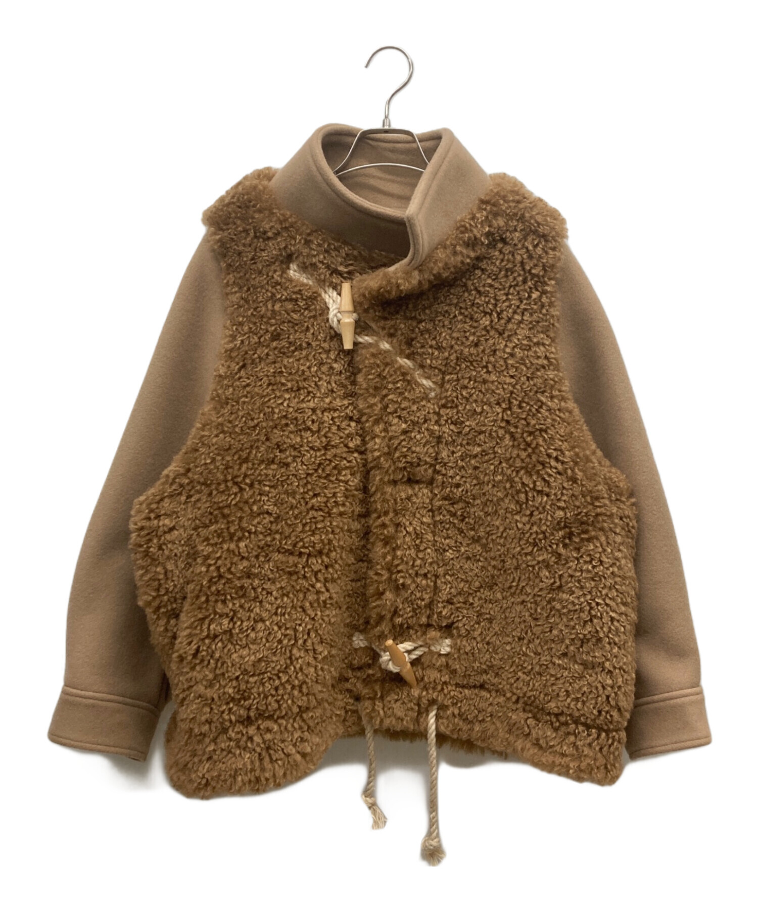 中古・古着通販】HYKE (ハイク) 25AW DOUBLE FACE FAUX SHEARLING