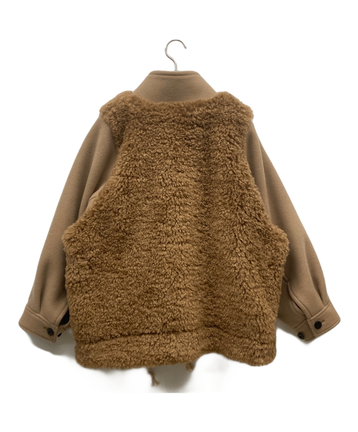 中古・古着通販】HYKE (ハイク) 25AW DOUBLE FACE FAUX SHEARLING