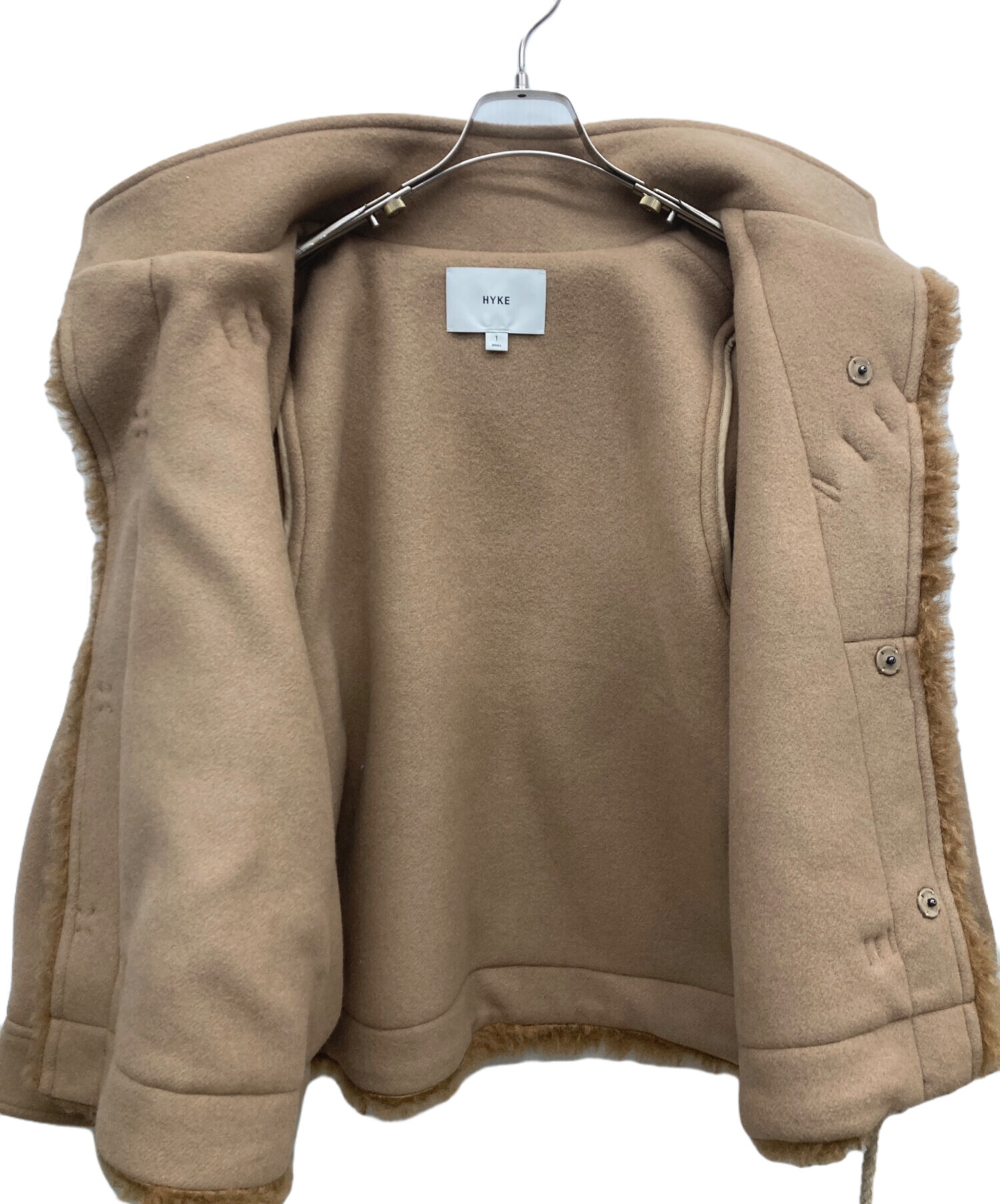 中古・古着通販】HYKE (ハイク) 25AW DOUBLE FACE FAUX SHEARLING