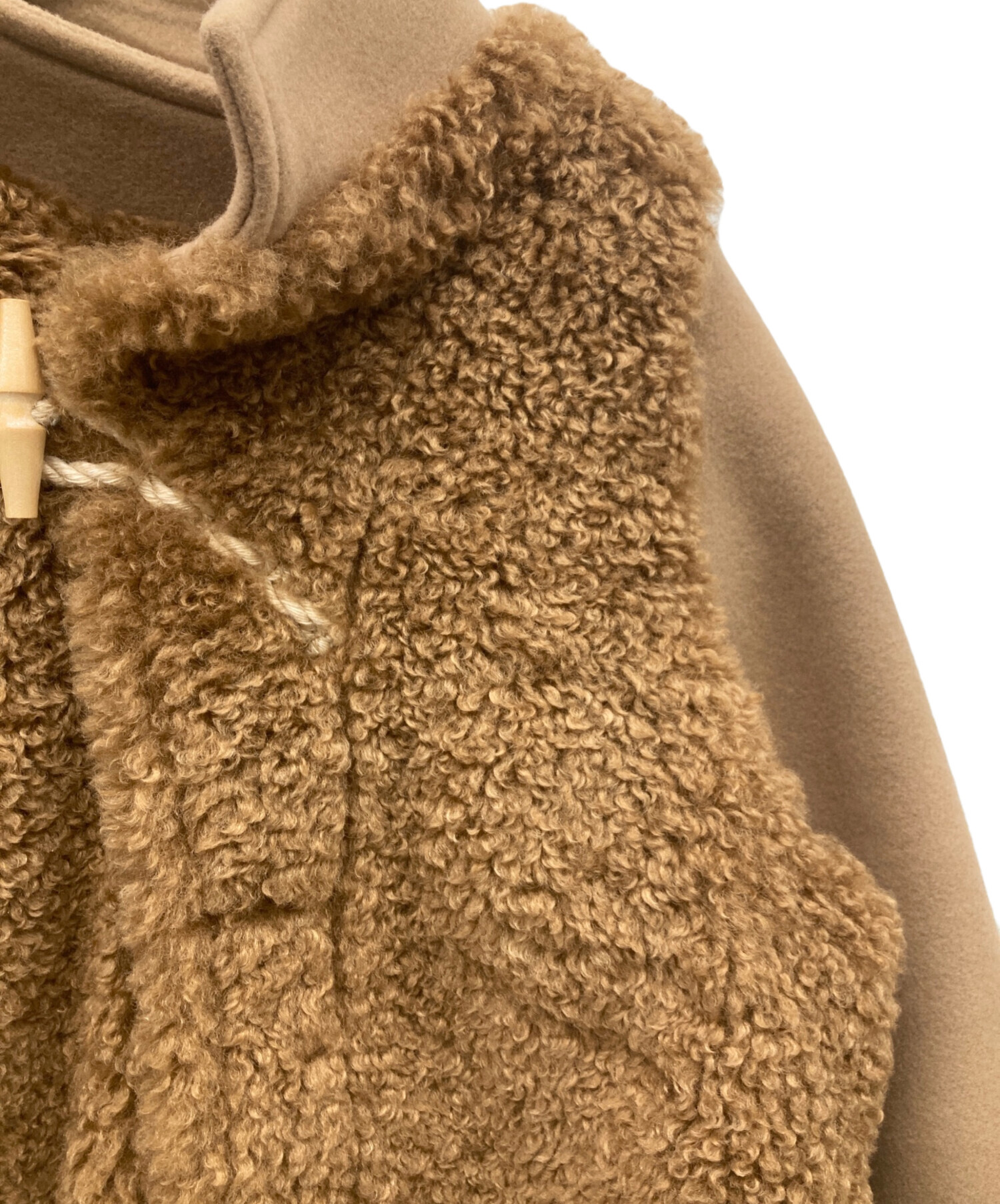 中古・古着通販】HYKE (ハイク) 25AW DOUBLE FACE FAUX SHEARLING