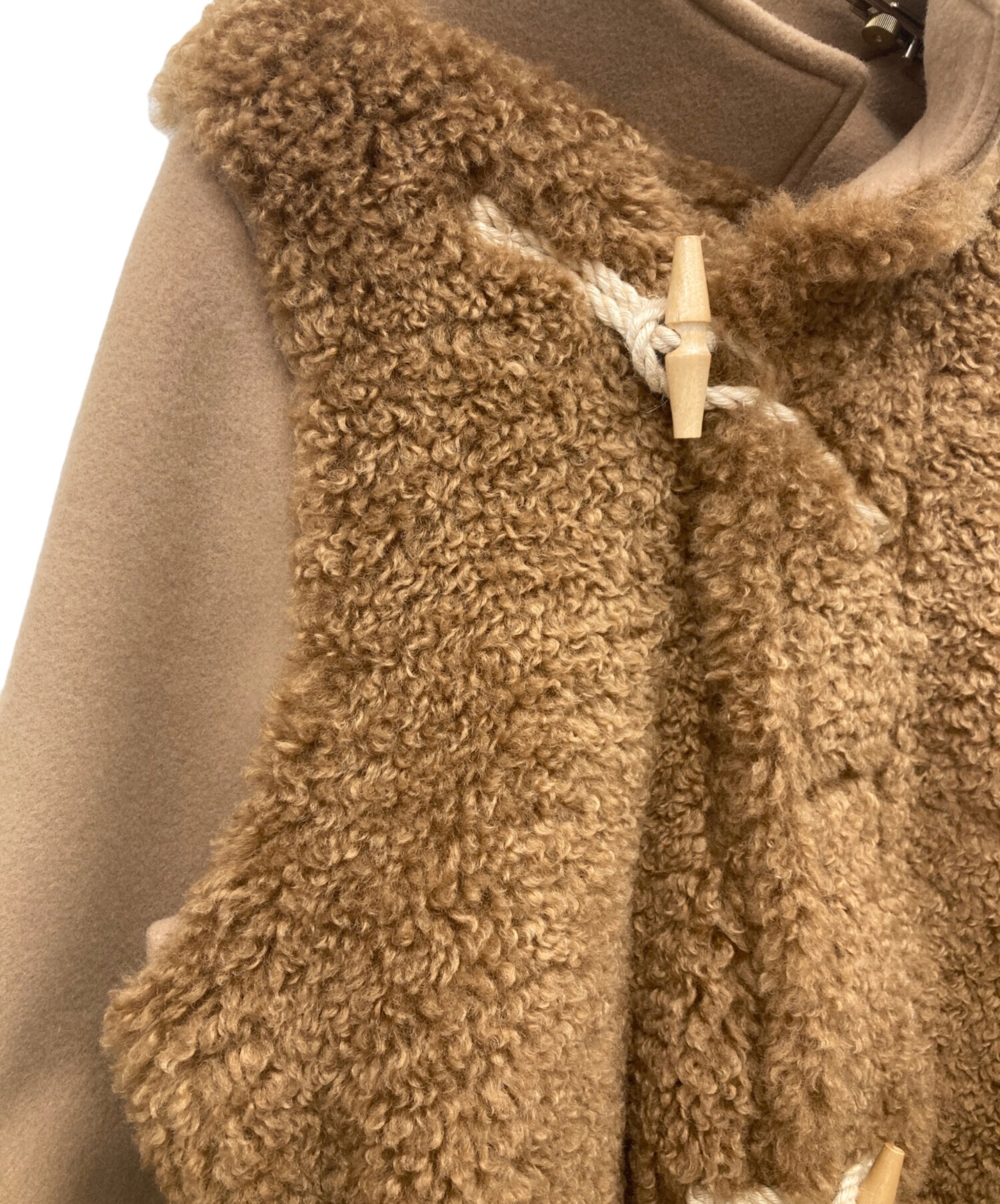 25AW HYKE DOUBL FACE DUFFLE JACKET