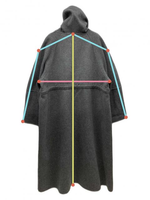 中古・古着通販】LOHEN (ローヘン) 25AW FOODY CODE REVER CORT グレー