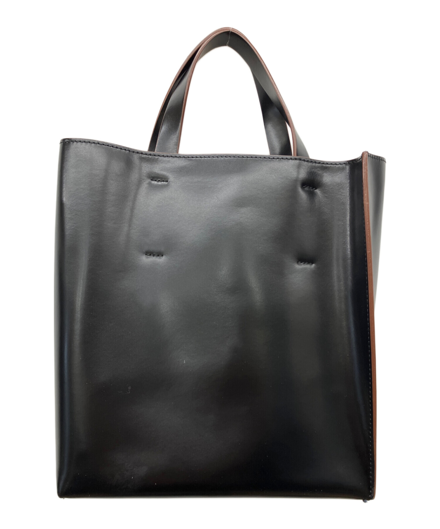 「最終SALE 」　MARNI ロゴストラップMUSEO スモールバッグ 中古・古着通販】MARNI (マルニ) MUSEO ロゴストラップスモールバッグ