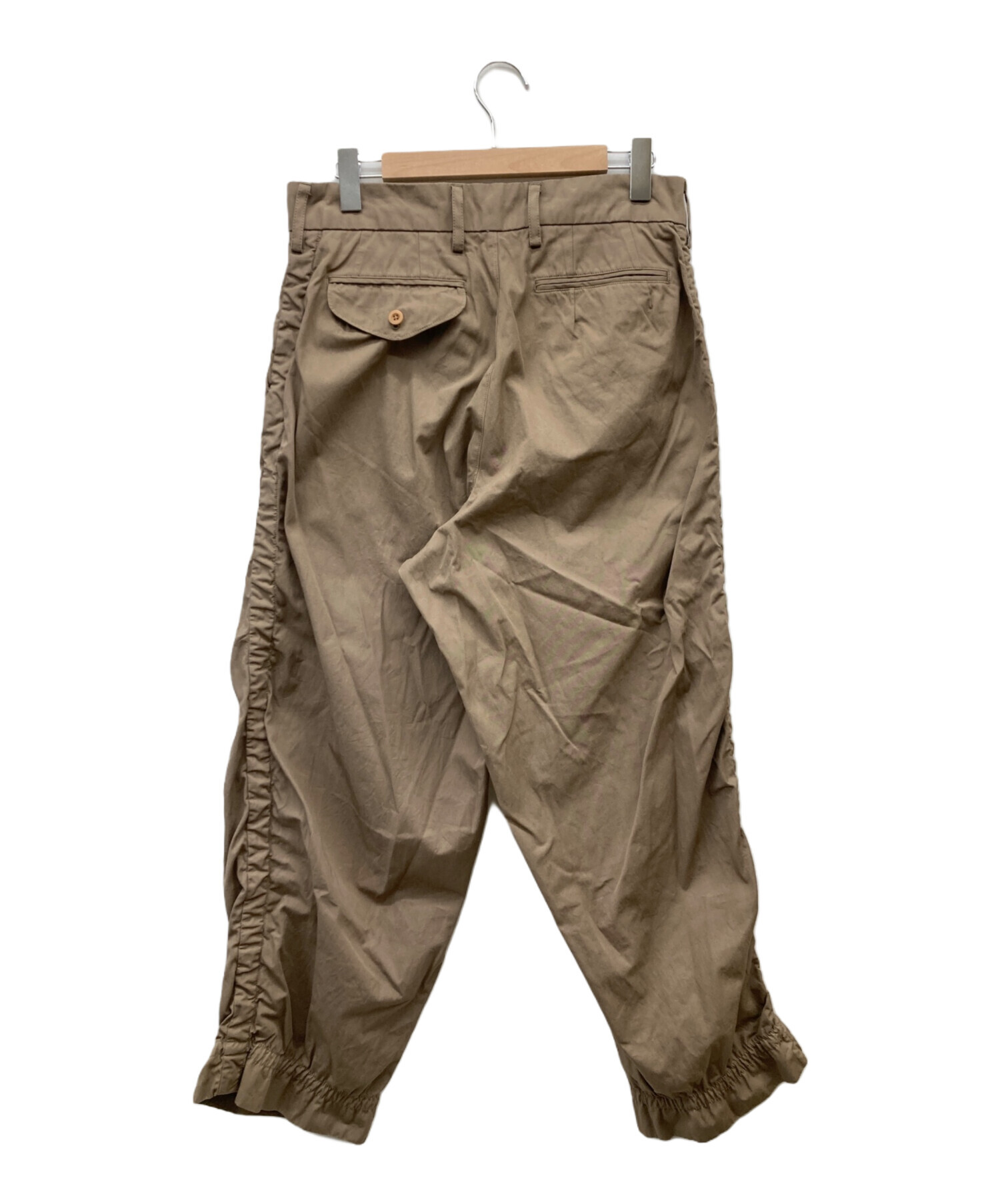 中古・古着通販】KOLOR (カラー) 高密度コットンギャバパンツ ベージュ