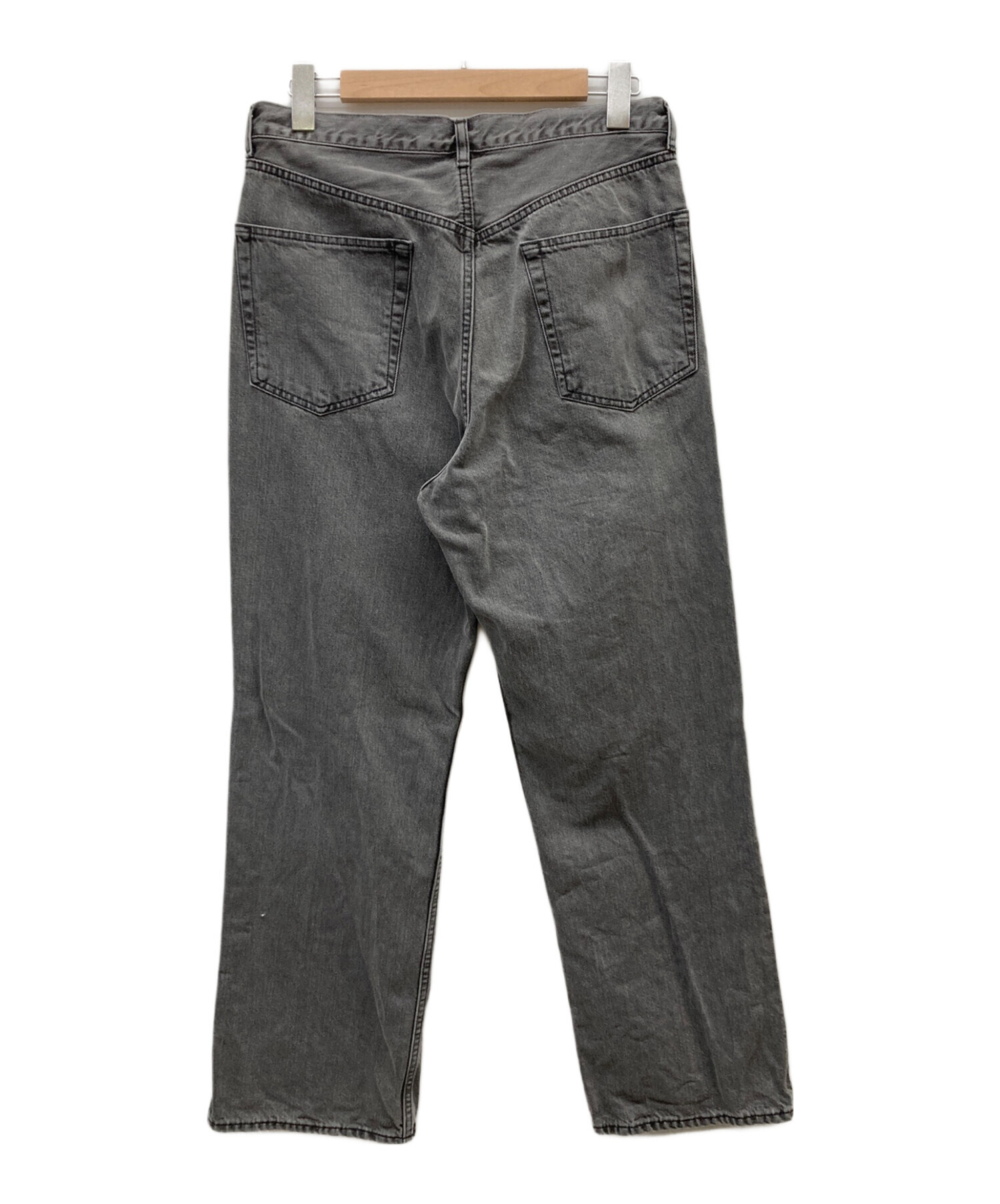 中古・古着通販】MARKA (マーカ) SHOE CUT JEANS ブラック サイズ:3 