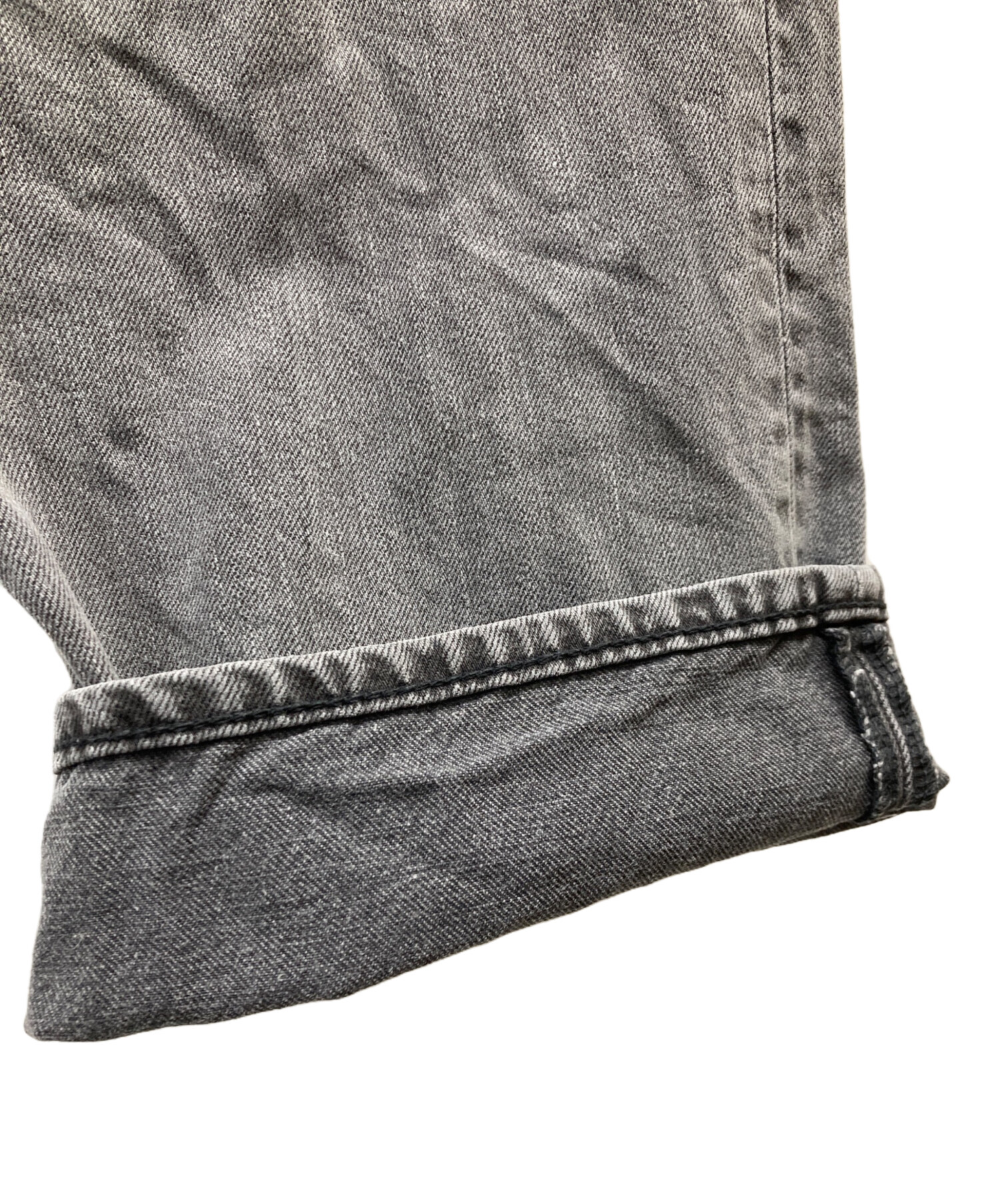 中古・古着通販】MARKA (マーカ) SHOE CUT JEANS ブラック サイズ:3 