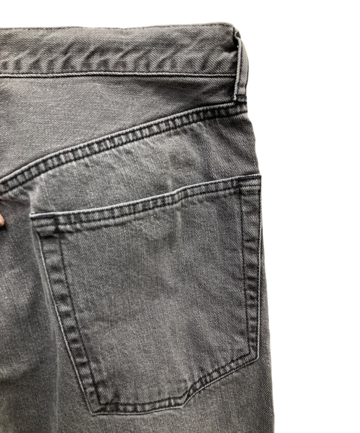 中古・古着通販】MARKA (マーカ) SHOE CUT JEANS ブラック サイズ:3 
