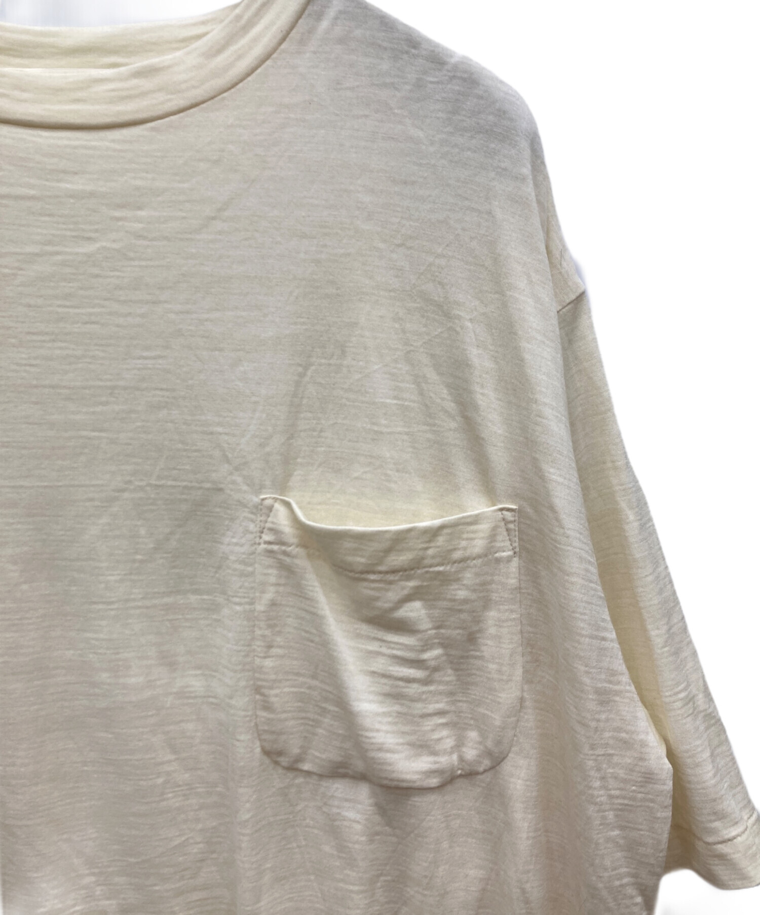 中古・古着通販】COMOLI (コモリ) 24SS サマーウール 半袖Tシャツ