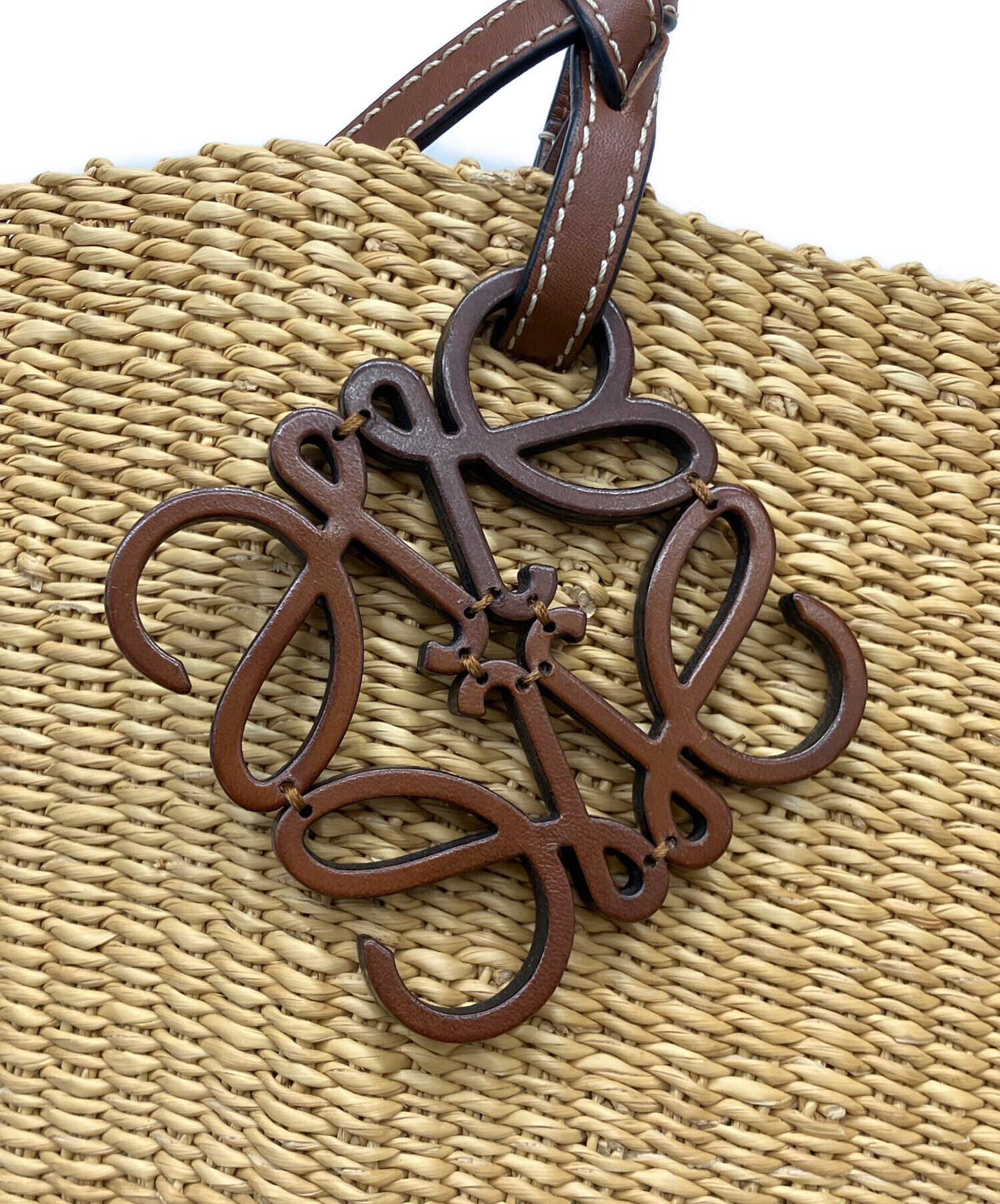 【専用】LOEWE シェルバスケット【未使用】 中古・古着通販】LOEWE (ロエベ) シェルバスケットバッグ ナチュラル