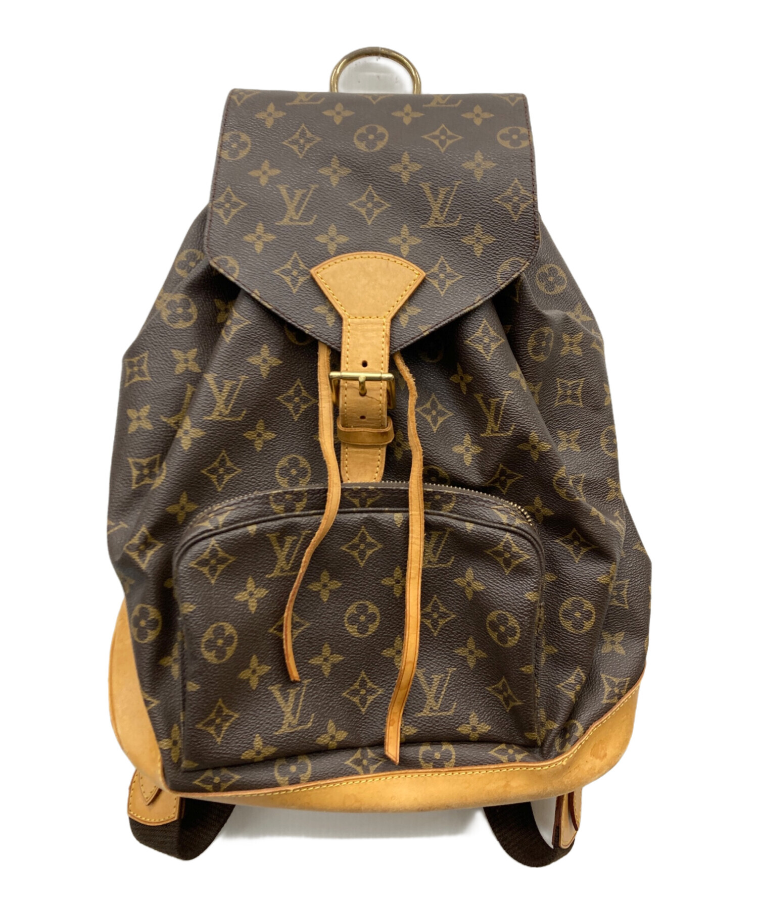 中古・古着通販】LOUIS VUITTON (ルイ ヴィトン) モンスリGM ブラウン