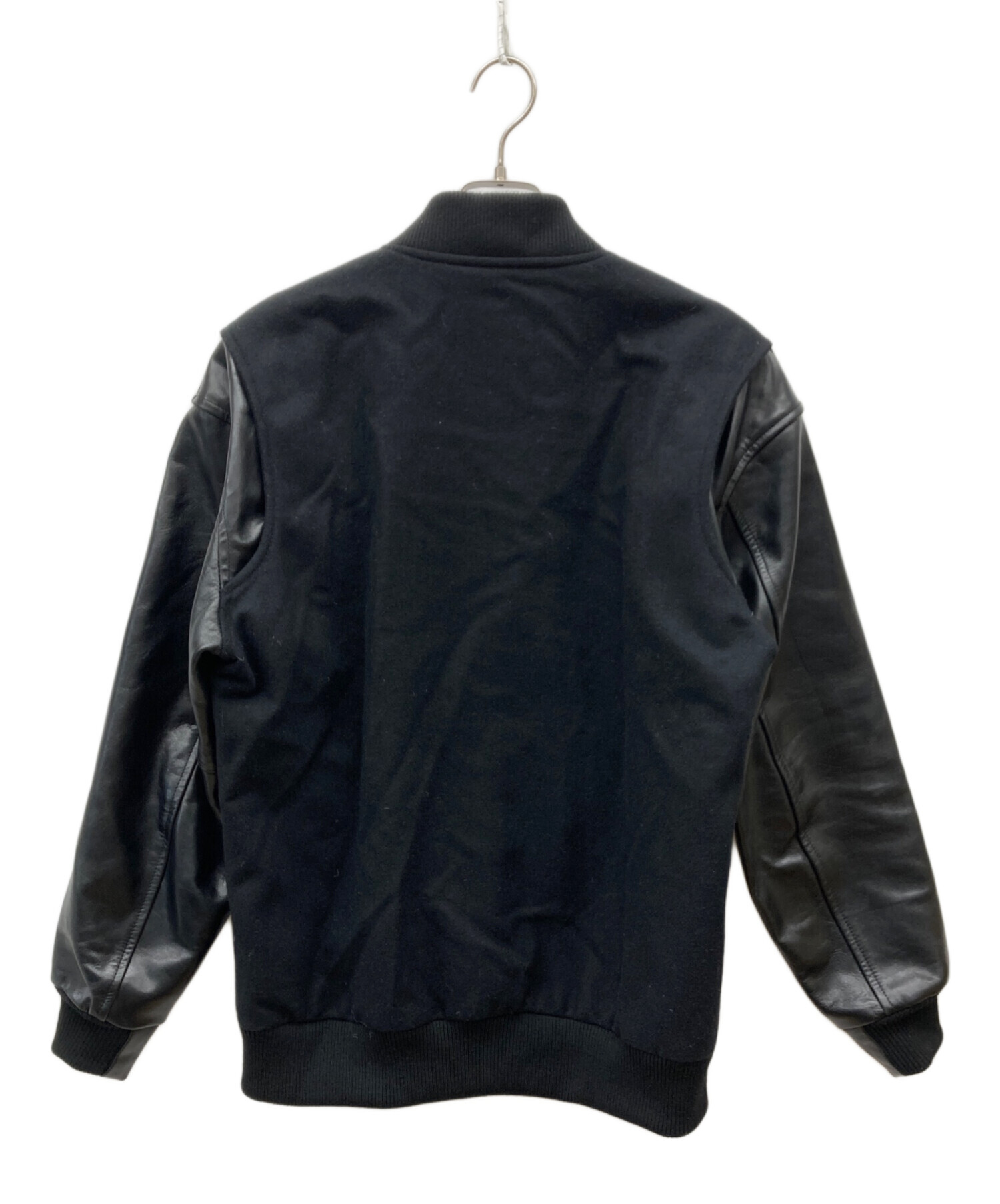 中古・古着通販】Denham (デンハム) 裏地ラメタイガー柄 レザー切替