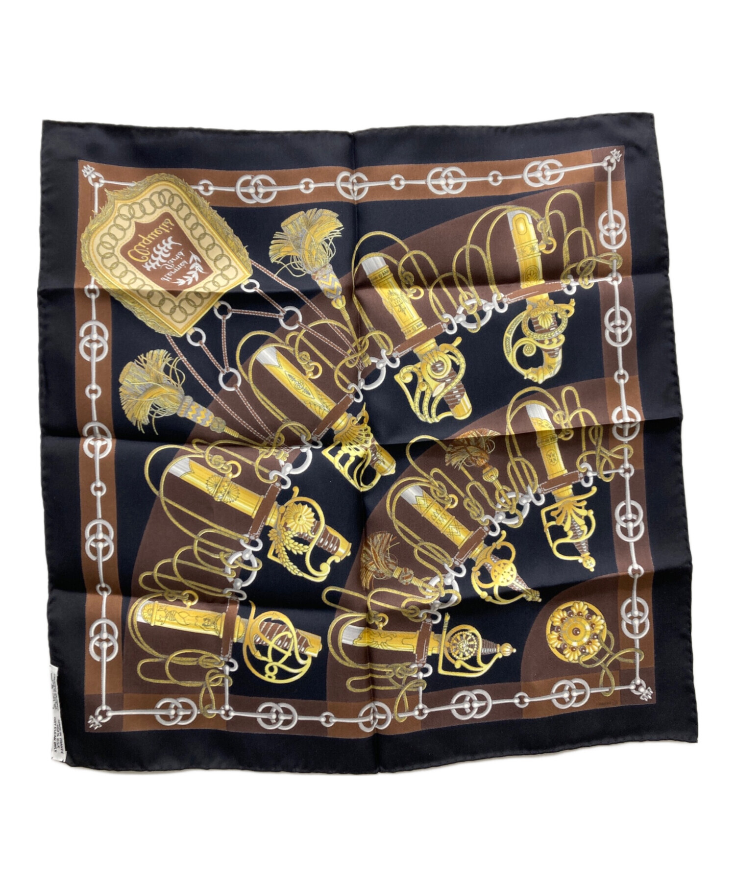 中古・古着通販】HERMES (エルメス) カレ45 CLIQUETIS クリケティス