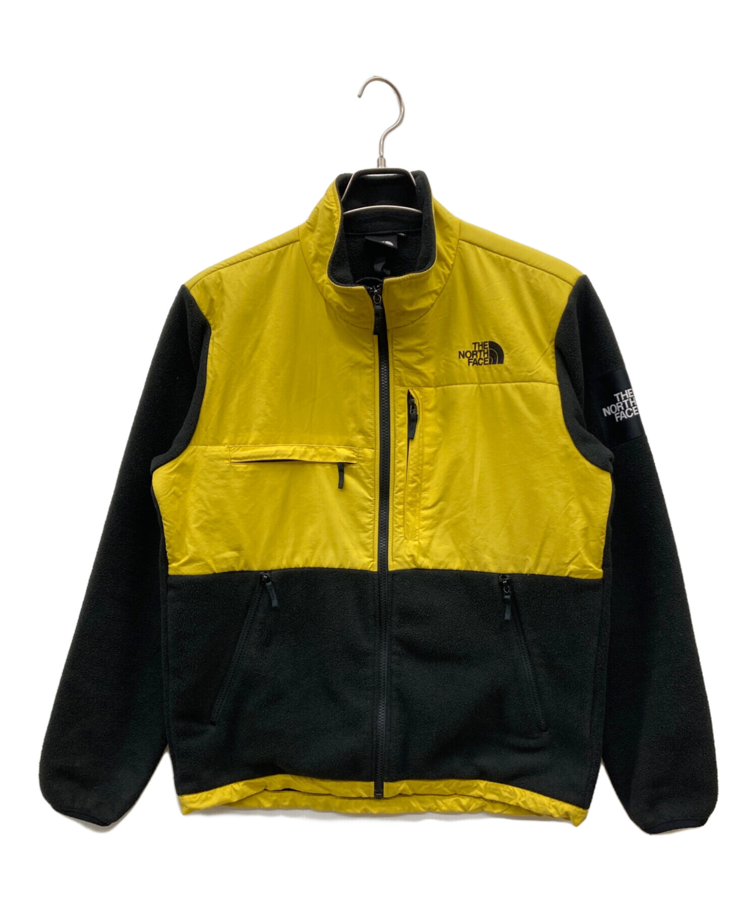 THE NORTH FACE ジャケット 黒/黄色 中古・古着通販】THE NORTH FACE (ザ ノース フェイス) DENALI JACKET