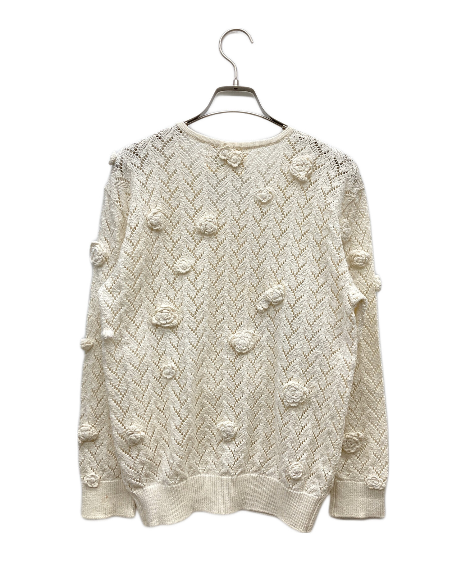 中古・古着通販】PINK HOUSE (ピンクハウス) 立体薔薇モチーフ