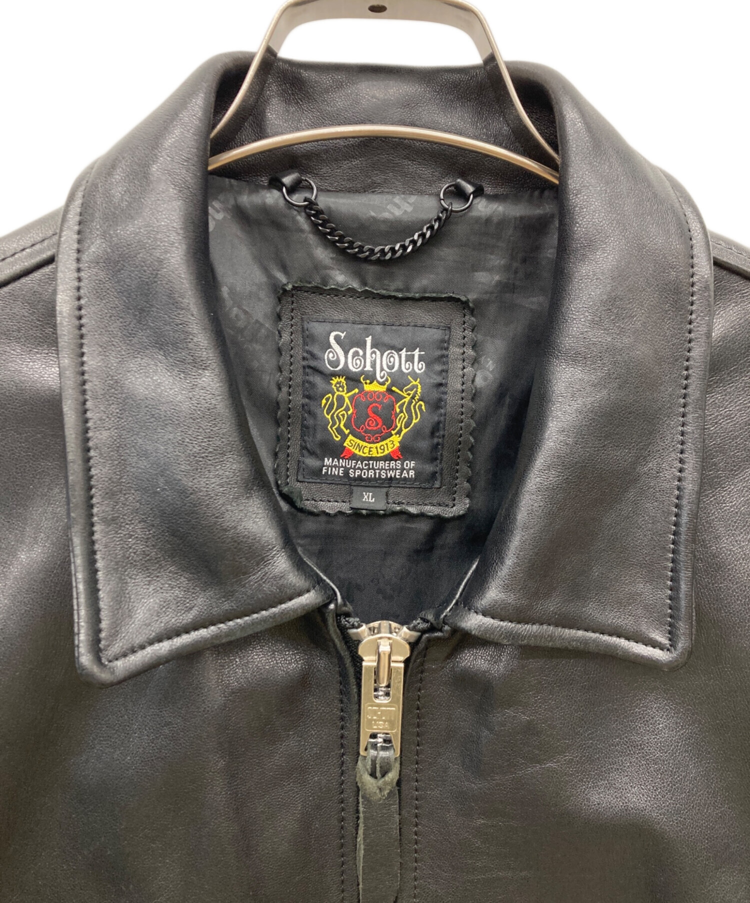 Schott シングルブレストライダース　XL Amazon.co.jp: [Schott NYC] [ショット] SINGLE BREST RIDERS シングル