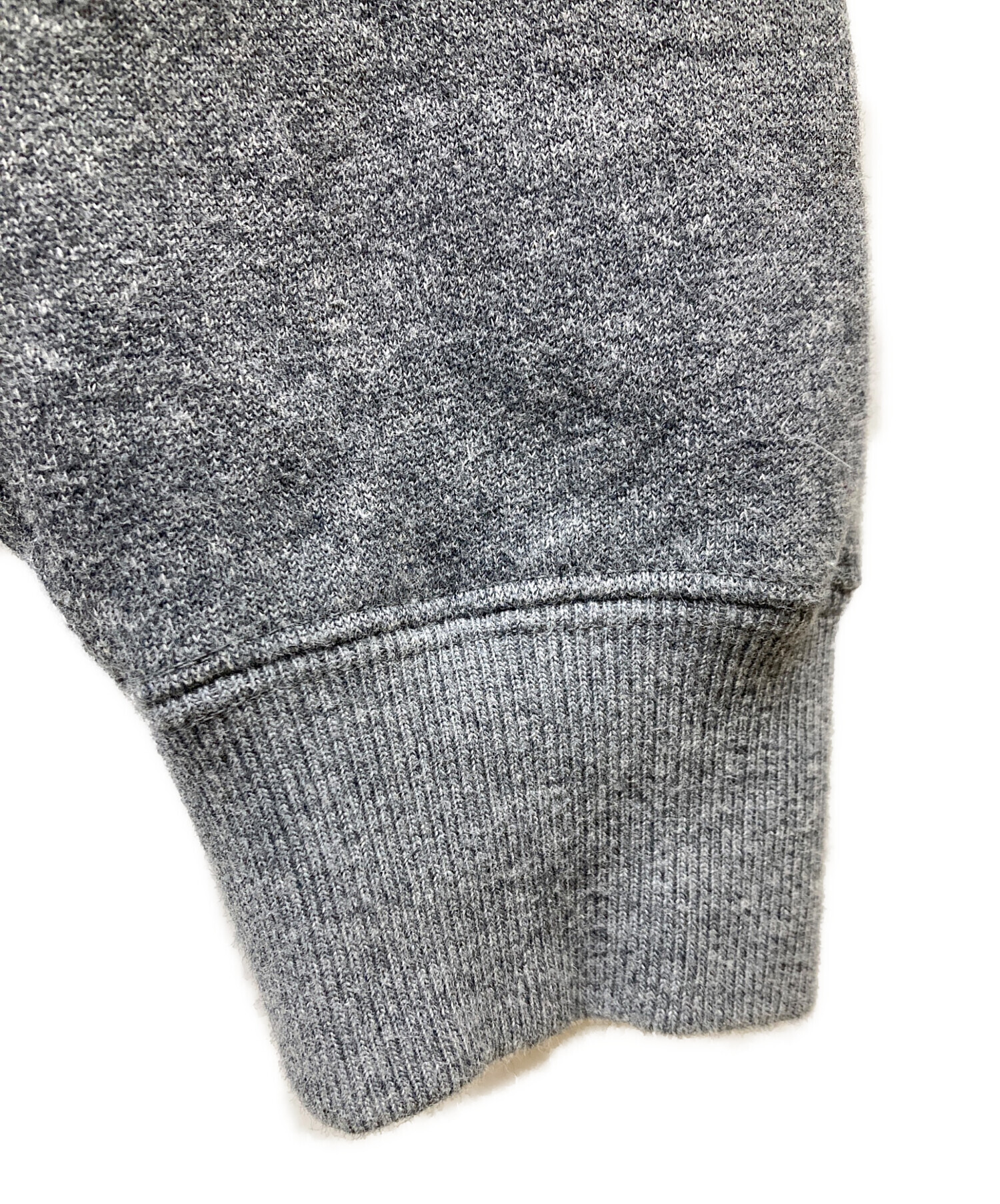 中古・古着通販】HYKE (ハイク) CROPPED SWEAT SHIRT グレー サイズ:S