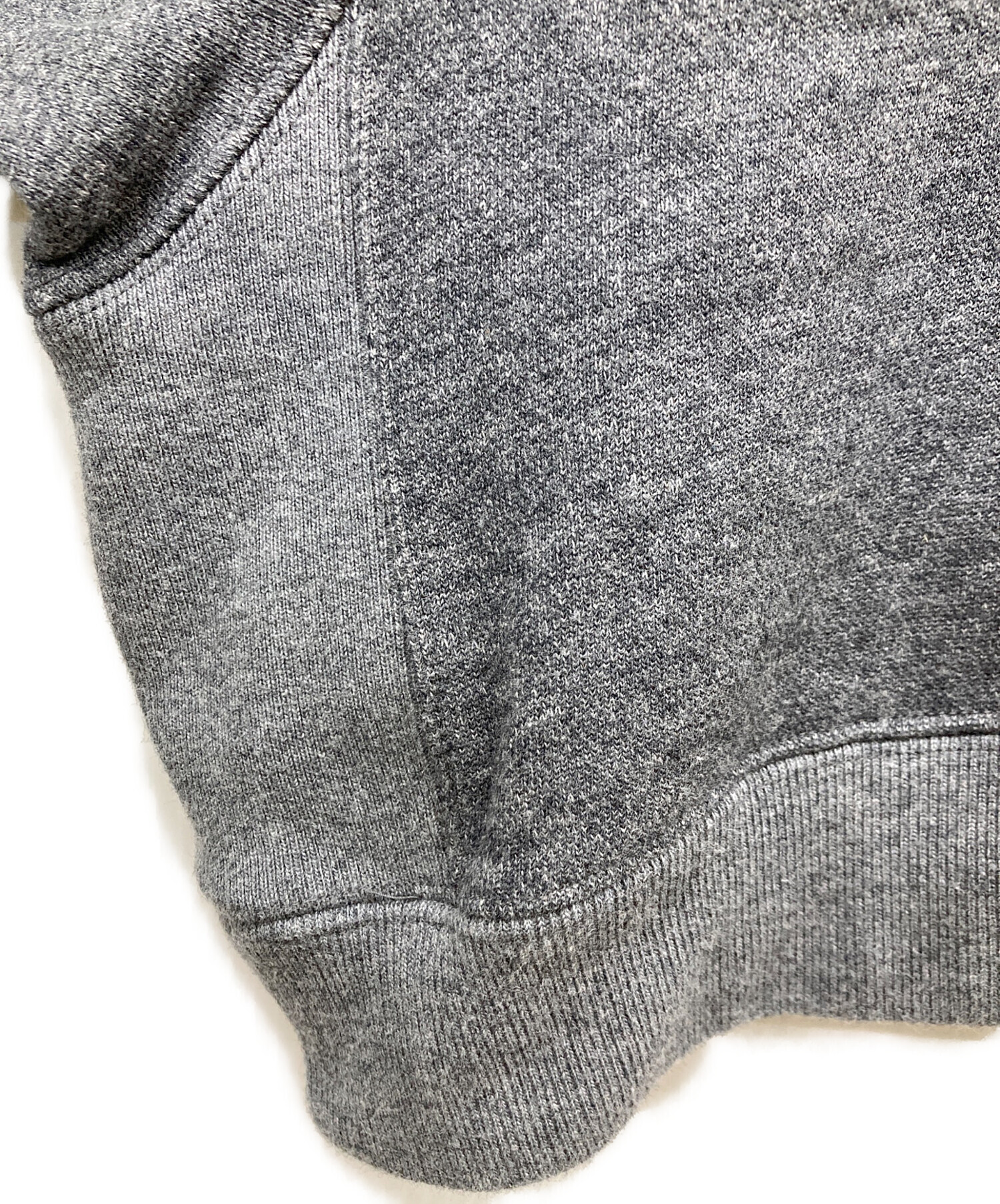 中古・古着通販】HYKE (ハイク) CROPPED SWEAT SHIRT グレー サイズ:S