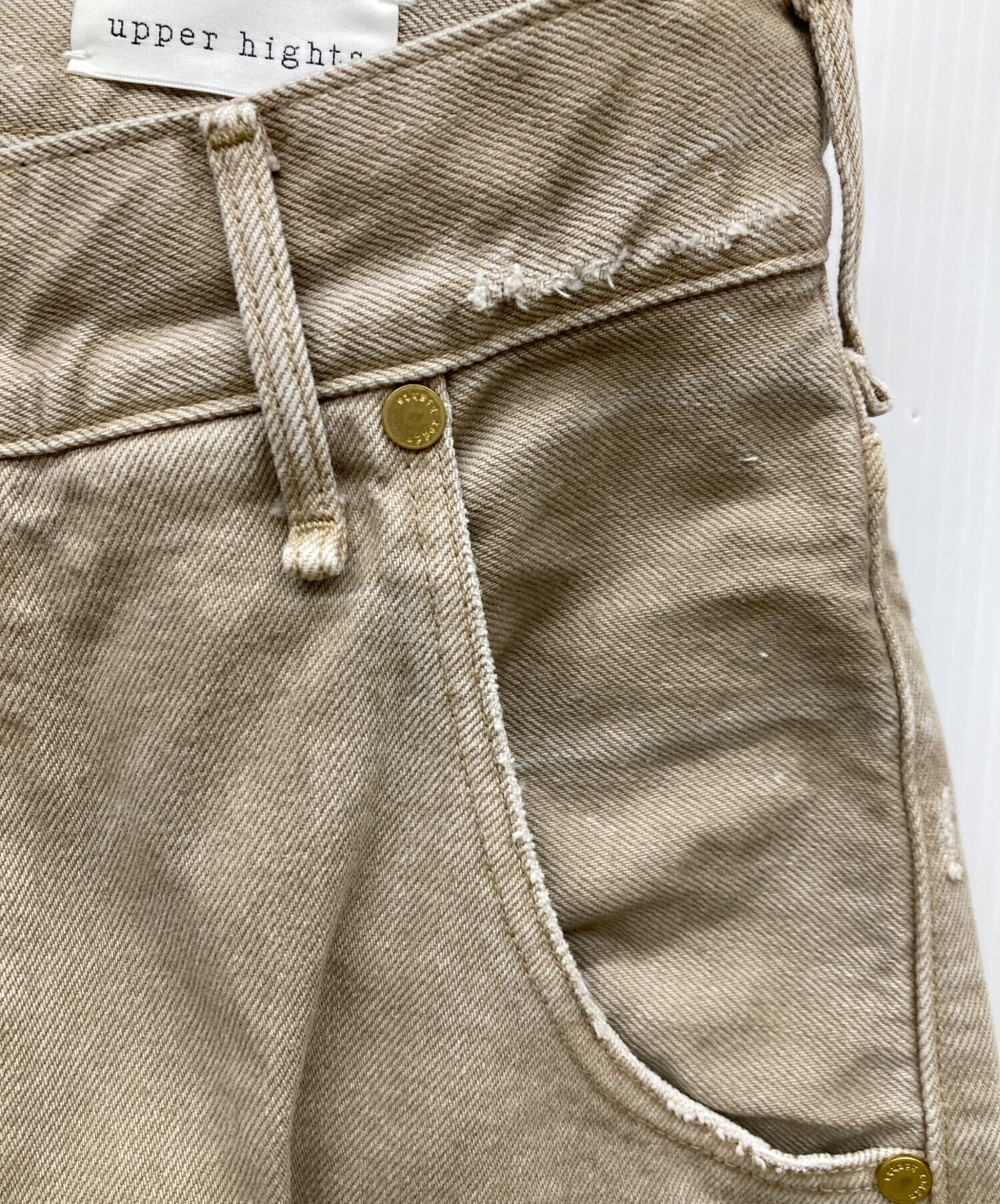 中古・古着通販】upper hights (アッパーハイツ) conte別注 ハイライズ