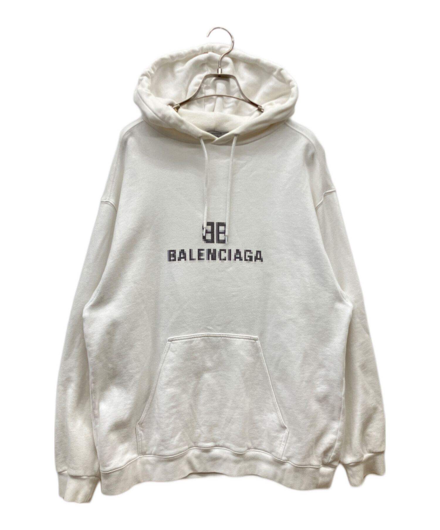 中古・古着通販】BALENCIAGA (バレンシアガ) フロントBBピクセルロゴ 