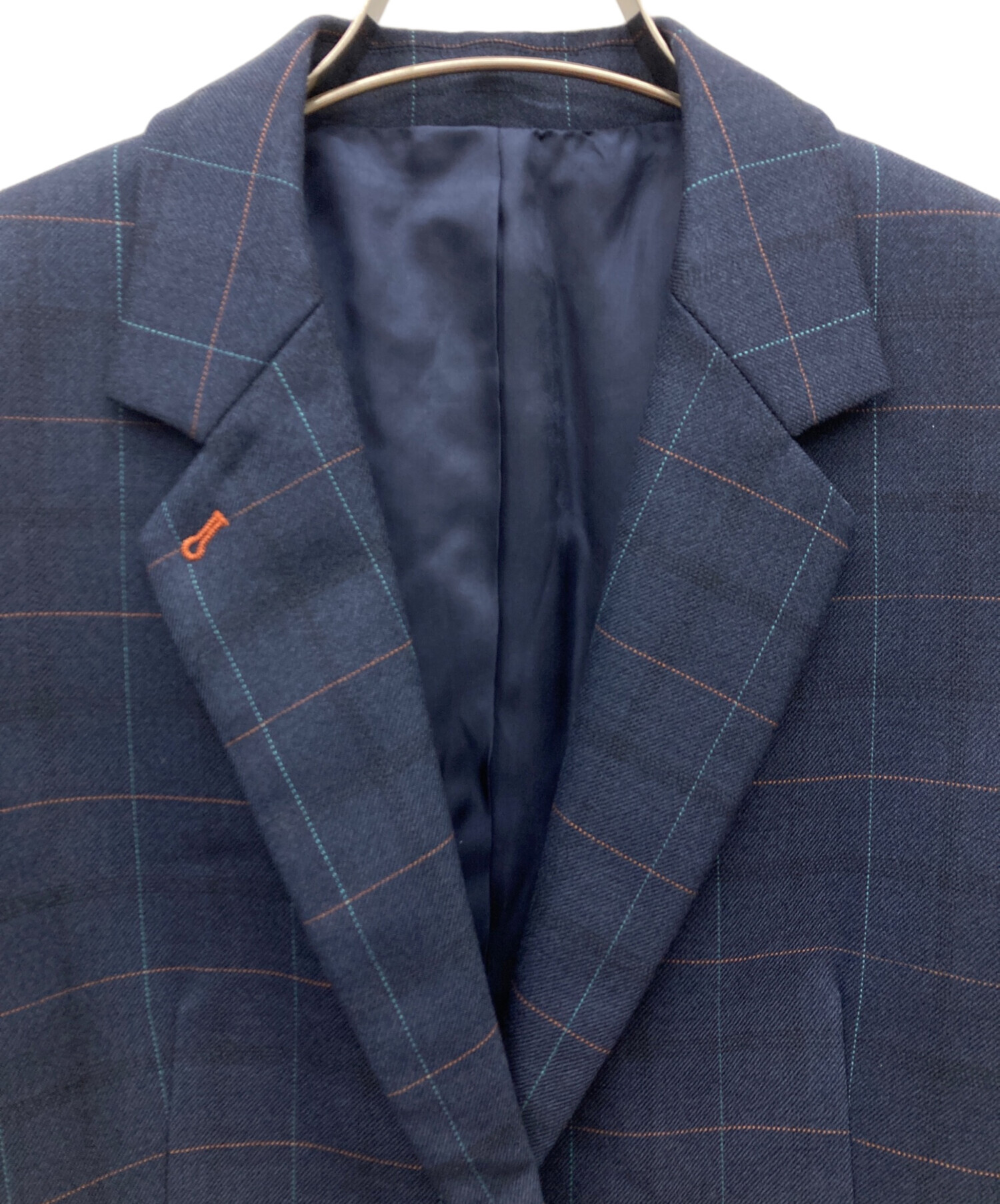 中古・古着通販】PAUL SMITH (ポールスミス) チェック柄2Bジャケット