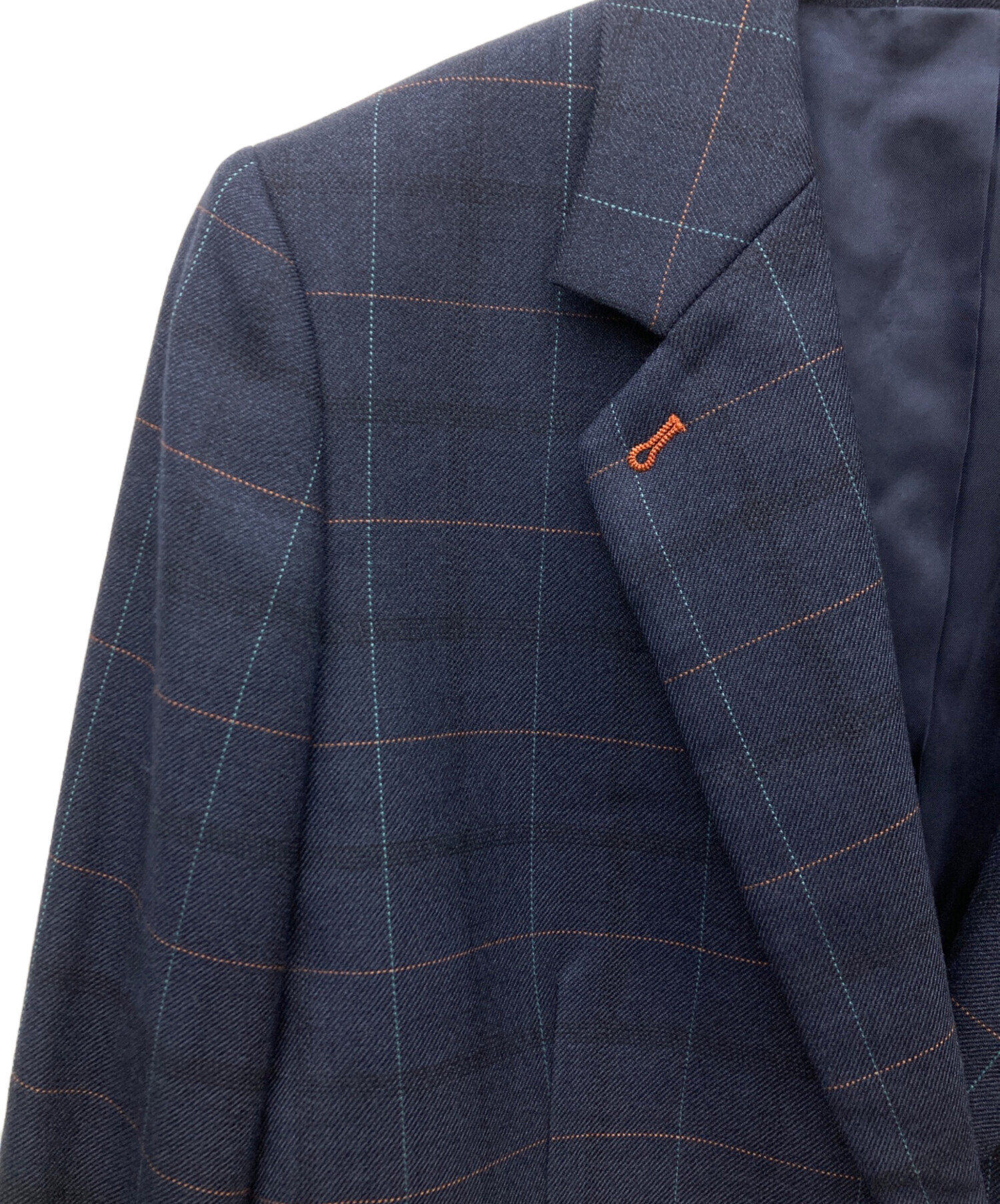 中古・古着通販】PAUL SMITH (ポールスミス) チェック柄2Bジャケット