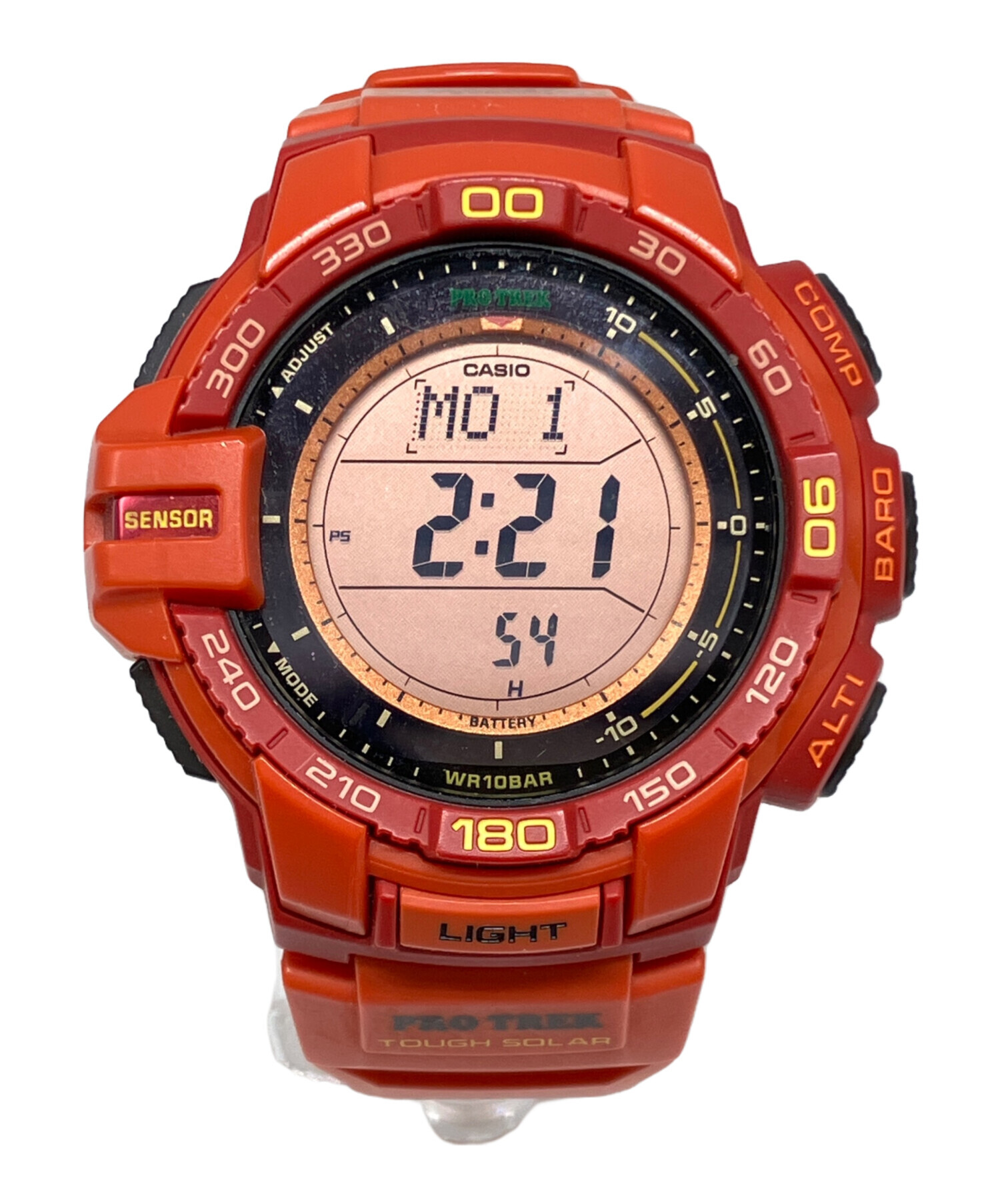 CASIO PRO TREK PRW-3500Yオレンジ Casio Pro Trek PRW-3500 Watches For 2015 Hands-On | aBlogtoWatch