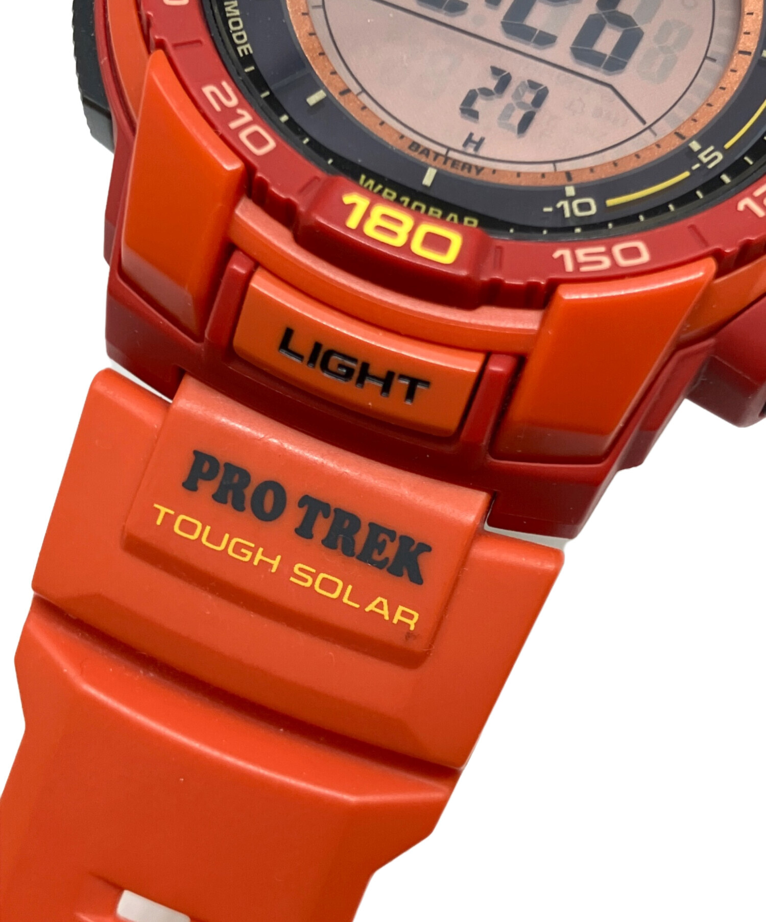 中古・古着通販】CASIO (カシオ) PRO TREK リストウォッチ オレンジ