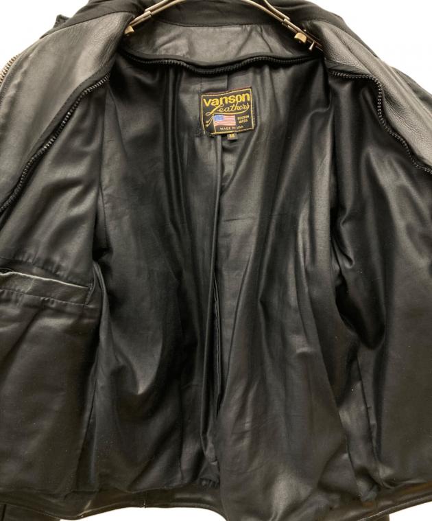 中古・古着通販】VANSON (バンソン) TYPE-B シングルライダース レザー