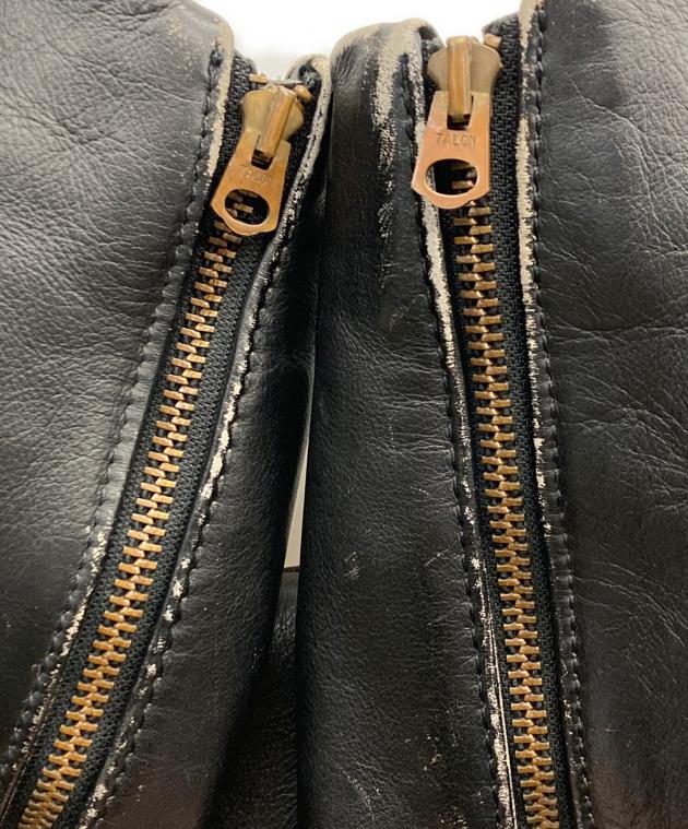 中古・古着通販】VANSON (バンソン) TYPE-B シングルライダース レザー
