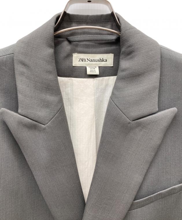 中古・古着通販】ZARA (ザラ) nanushka (ナヌーシュカ) ダブルブレスト