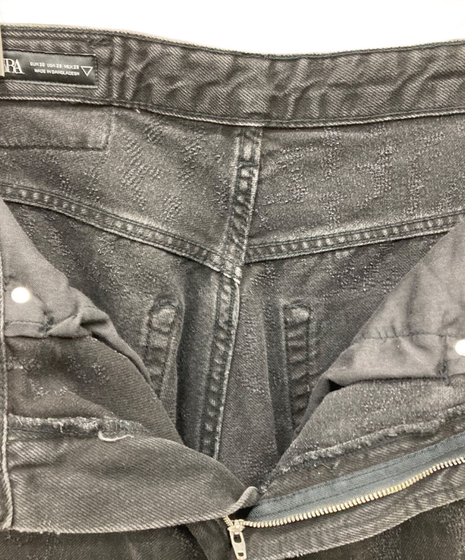 ZARA】バルーンフィットデニムパンツ | 4048/377/427 (ZARA/デニム 