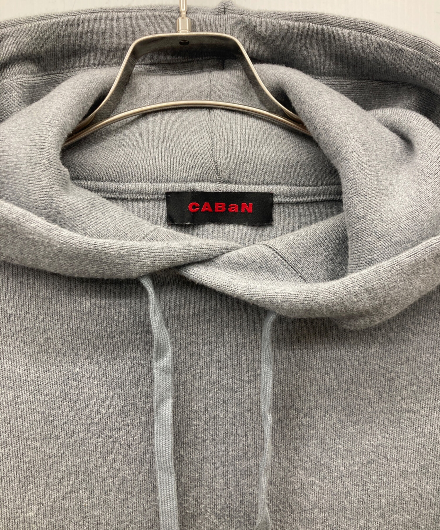 CABaN コットンカシミヤ　パーカー　グレー　美品 CABaN（キャバン） パーカー CABan / キャバン：コットンカシミヤ