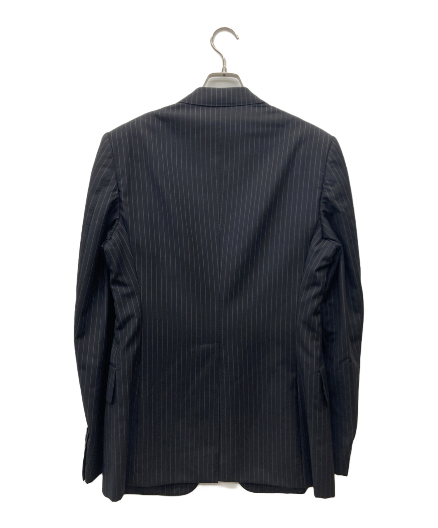 中古・古着通販】GUCCI (グッチ) ピークドラペルストライプスーツ