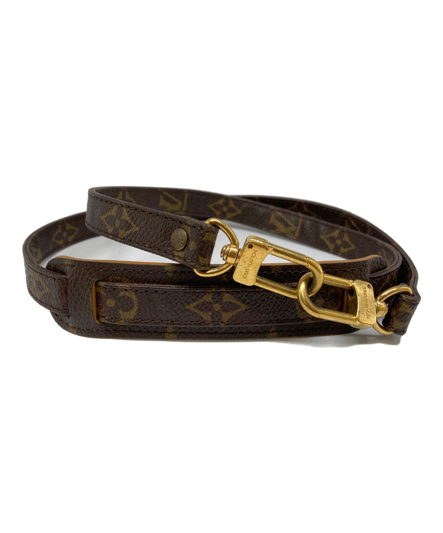 ルイヴィトン J75011 ショルダーストラップ ブラウン  LOUIS VUITTON 肩当て付き モノグラム 楽天市場】LOUIS VUITTON ルイヴィトン モノグラム ショルダー