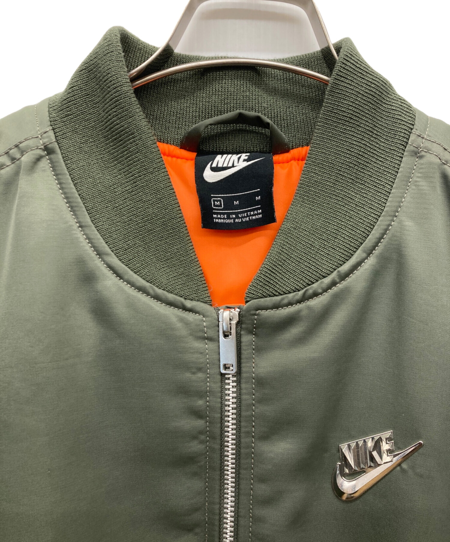 中古・古着通販】NIKE (ナイキ) PUNK PACK BOMBER JACKET オリーブ
