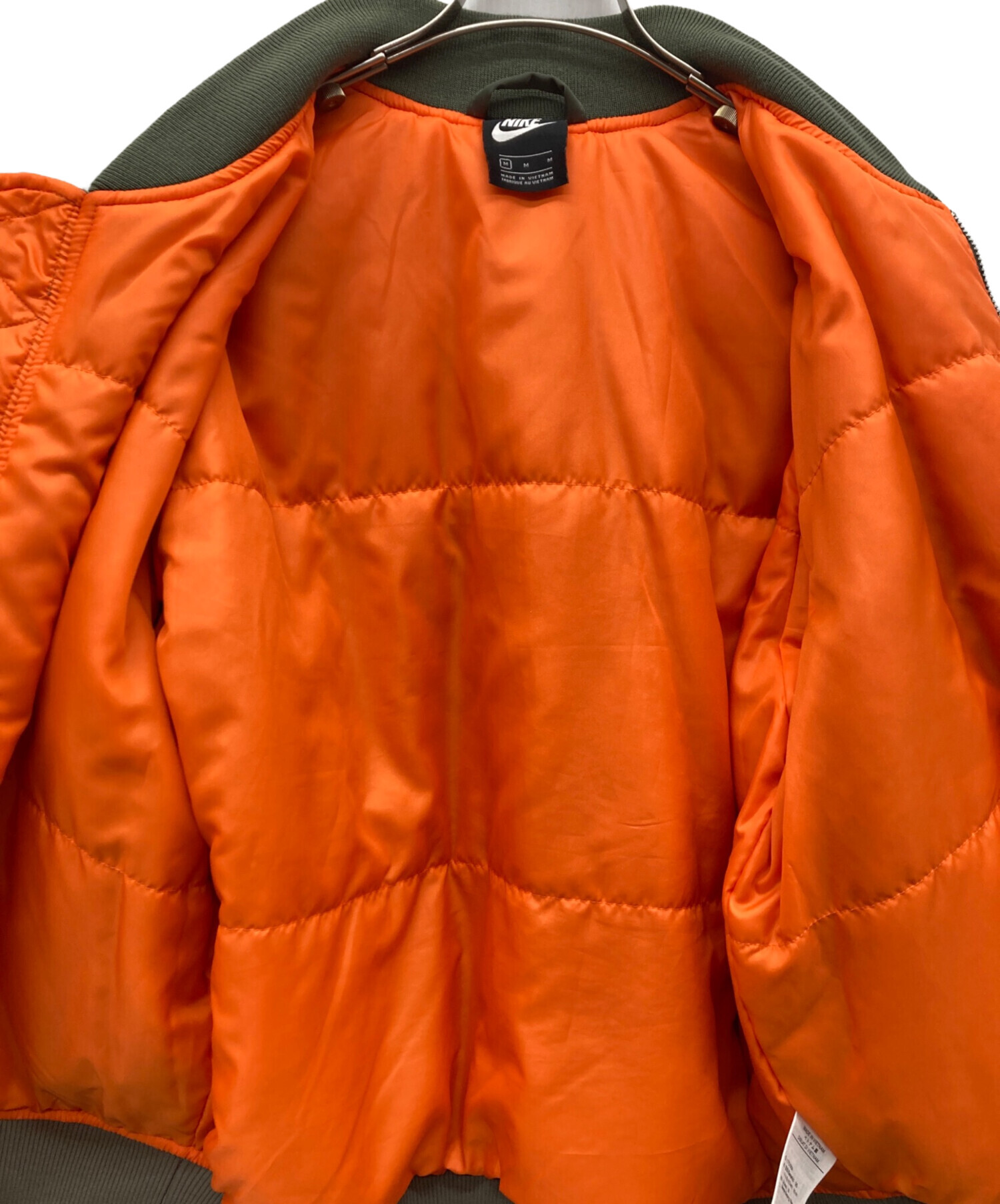 中古・古着通販】NIKE (ナイキ) PUNK PACK BOMBER JACKET オリーブ