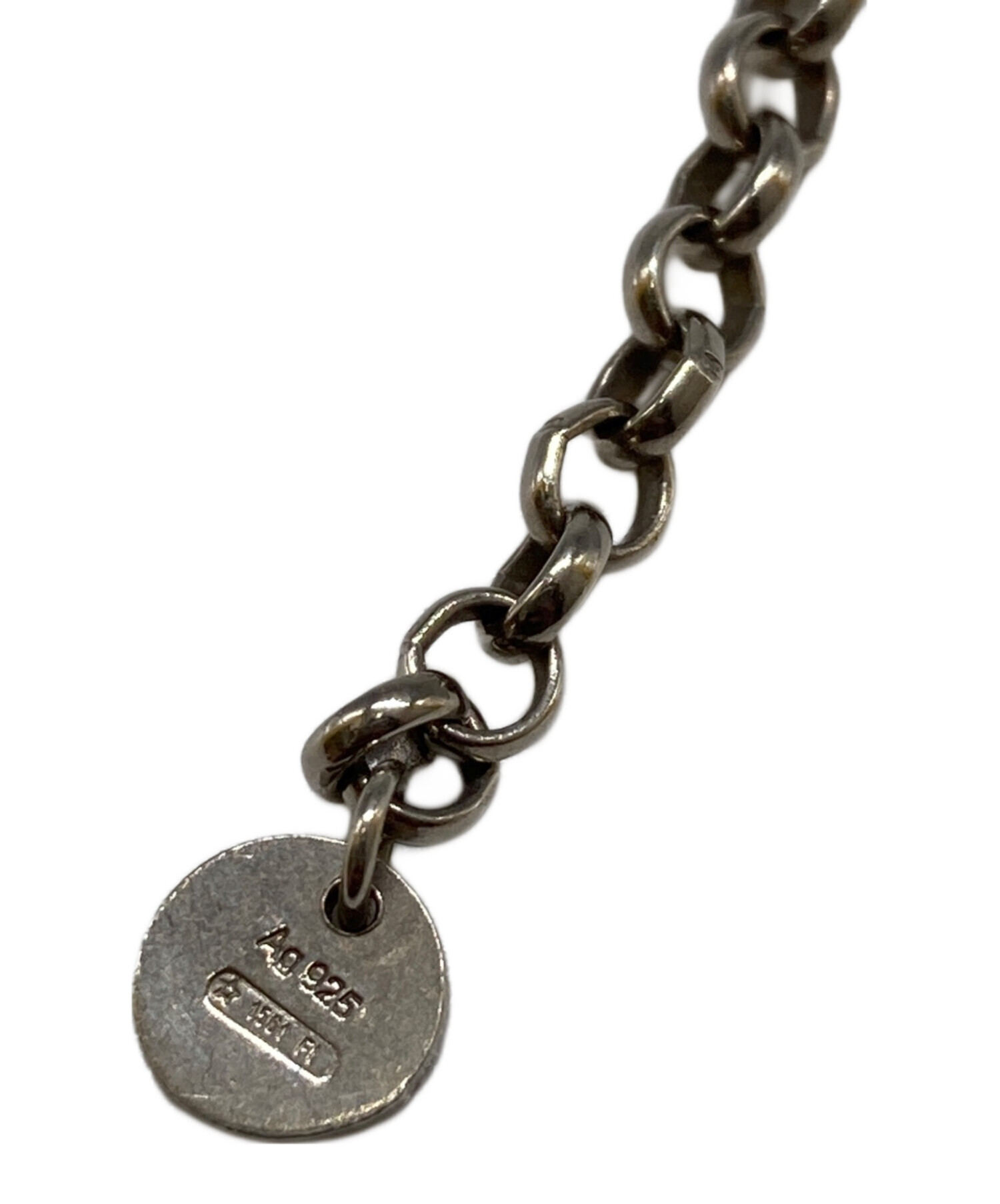 中古・古着通販】GUCCI (グッチ) ゴーストモチーフネックレス シルバー