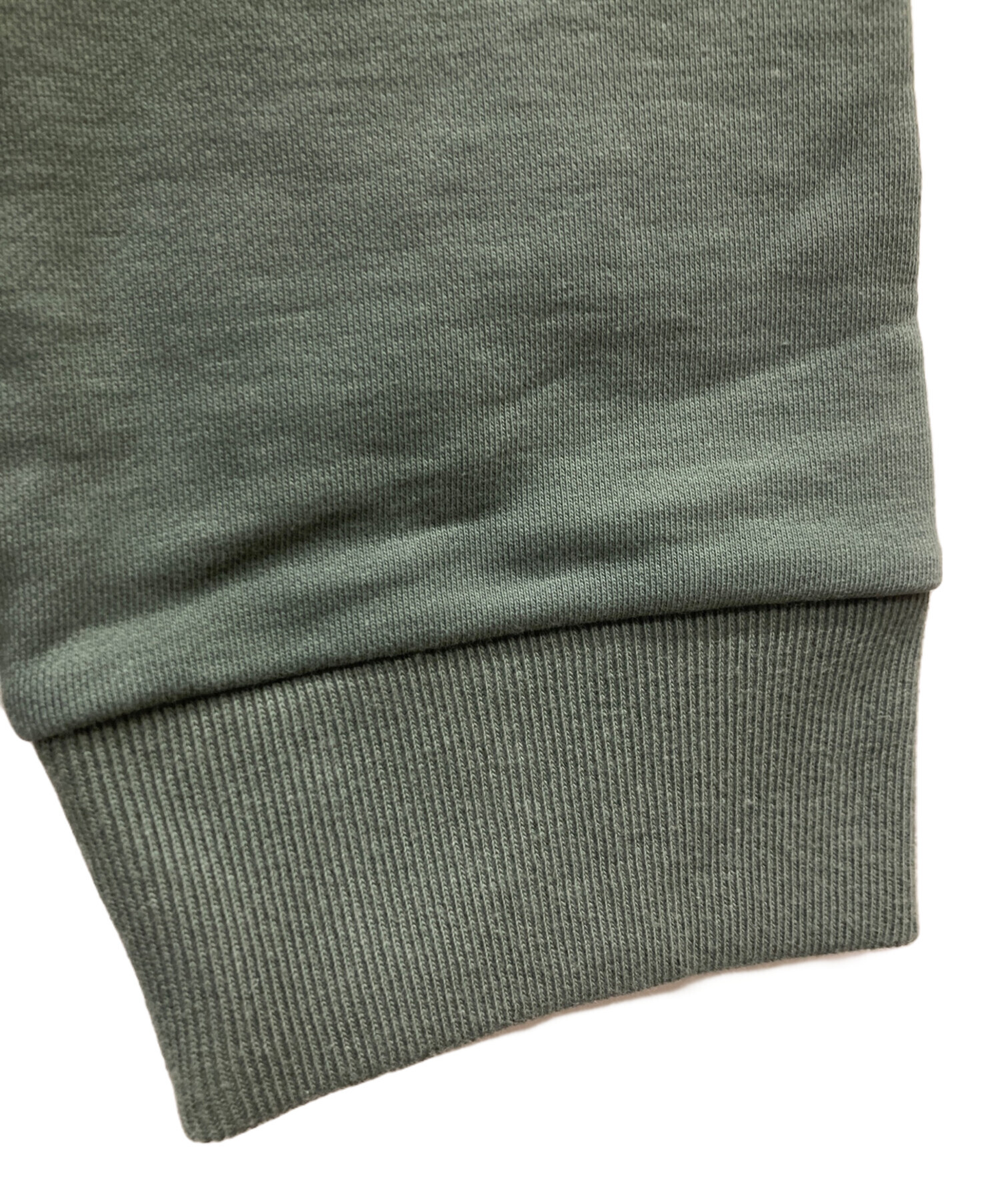中古・古着通販】A.P.C. (アーペーセー) ロゴ刺繍スウェット グリーン