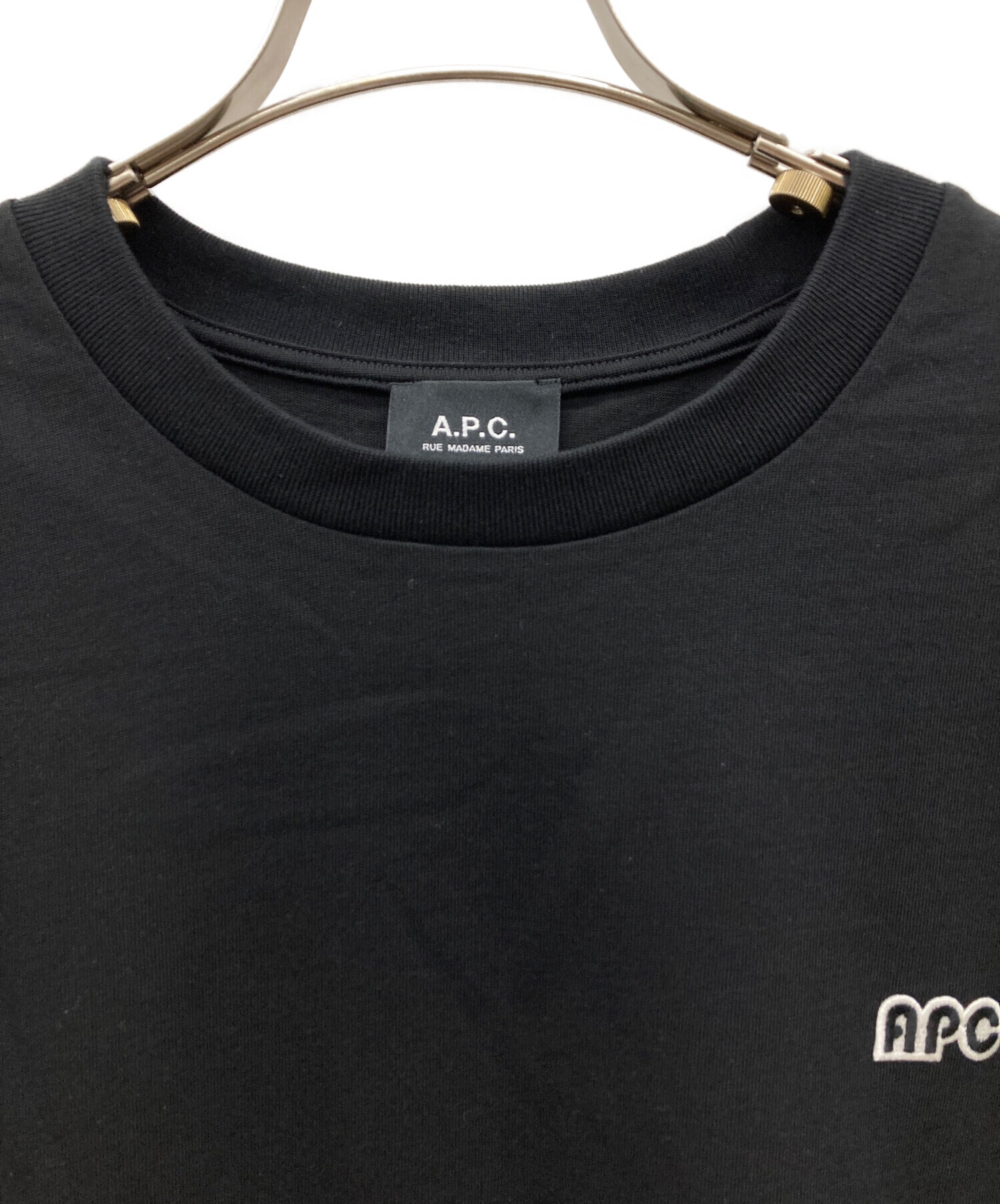 中古・古着通販】A.P.C. (アーペーセー) 406 ロゴパッチ付Tシャツ