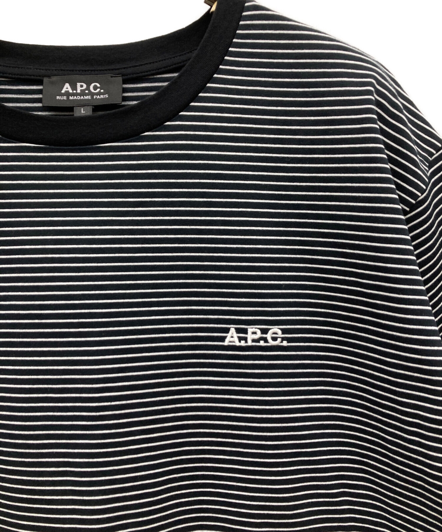 中古・古着通販】A.P.C. (アーペーセー) Ellison Tシャツ ブラック