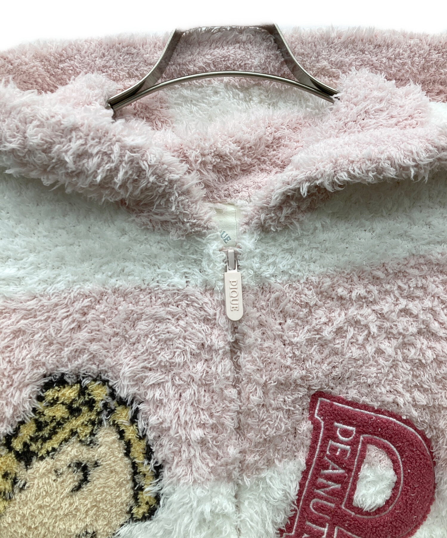 ジェラートピケ　スヌーピー　オリジナルアート ジャガードパーカー　M-Lサイズ gelato pique｜【PEANUTS】【UNISEX】オリジナルアート ジャガード