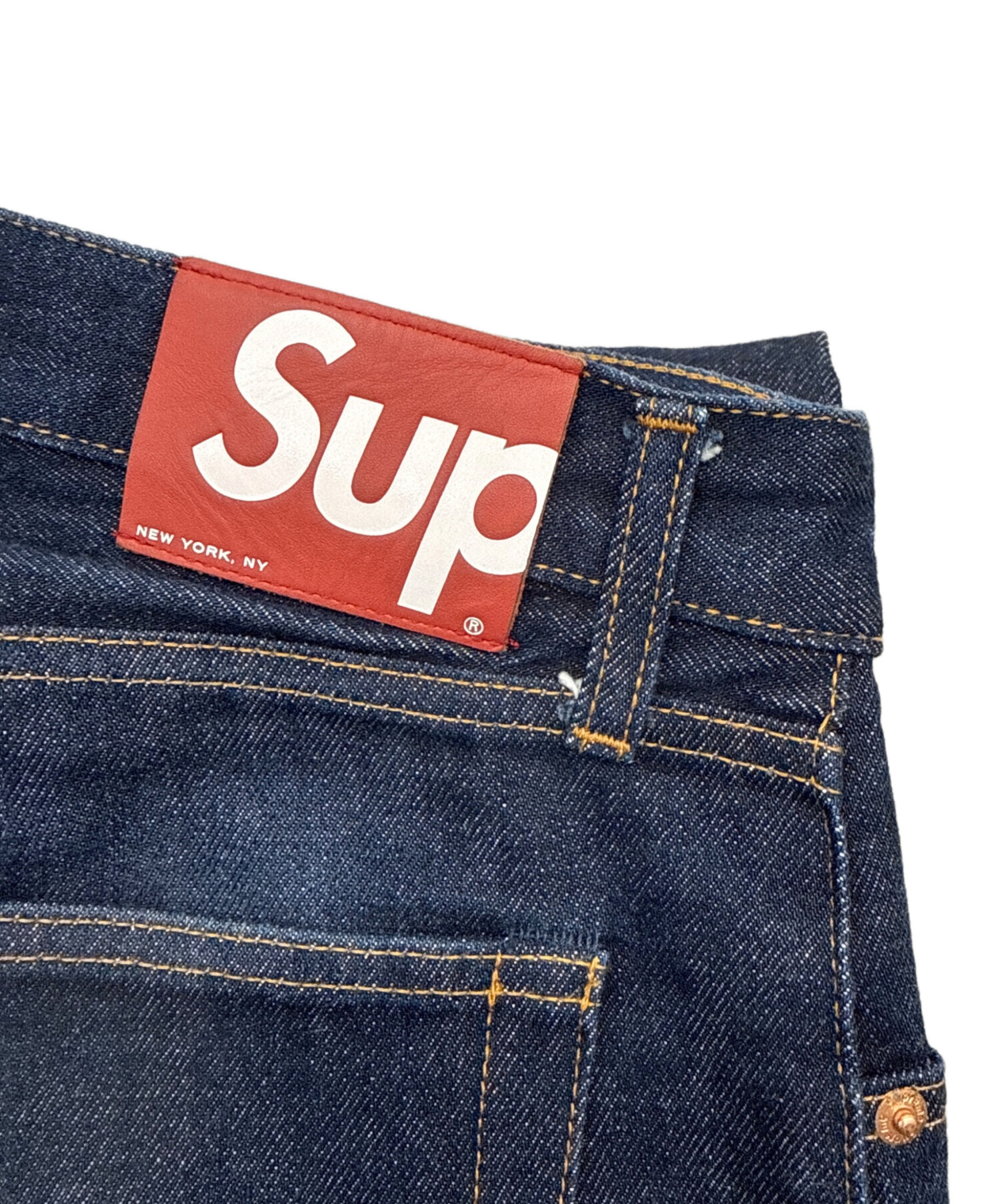 中古・古着通販】SUPREME (シュプリーム) セルビッチデニムパンツ